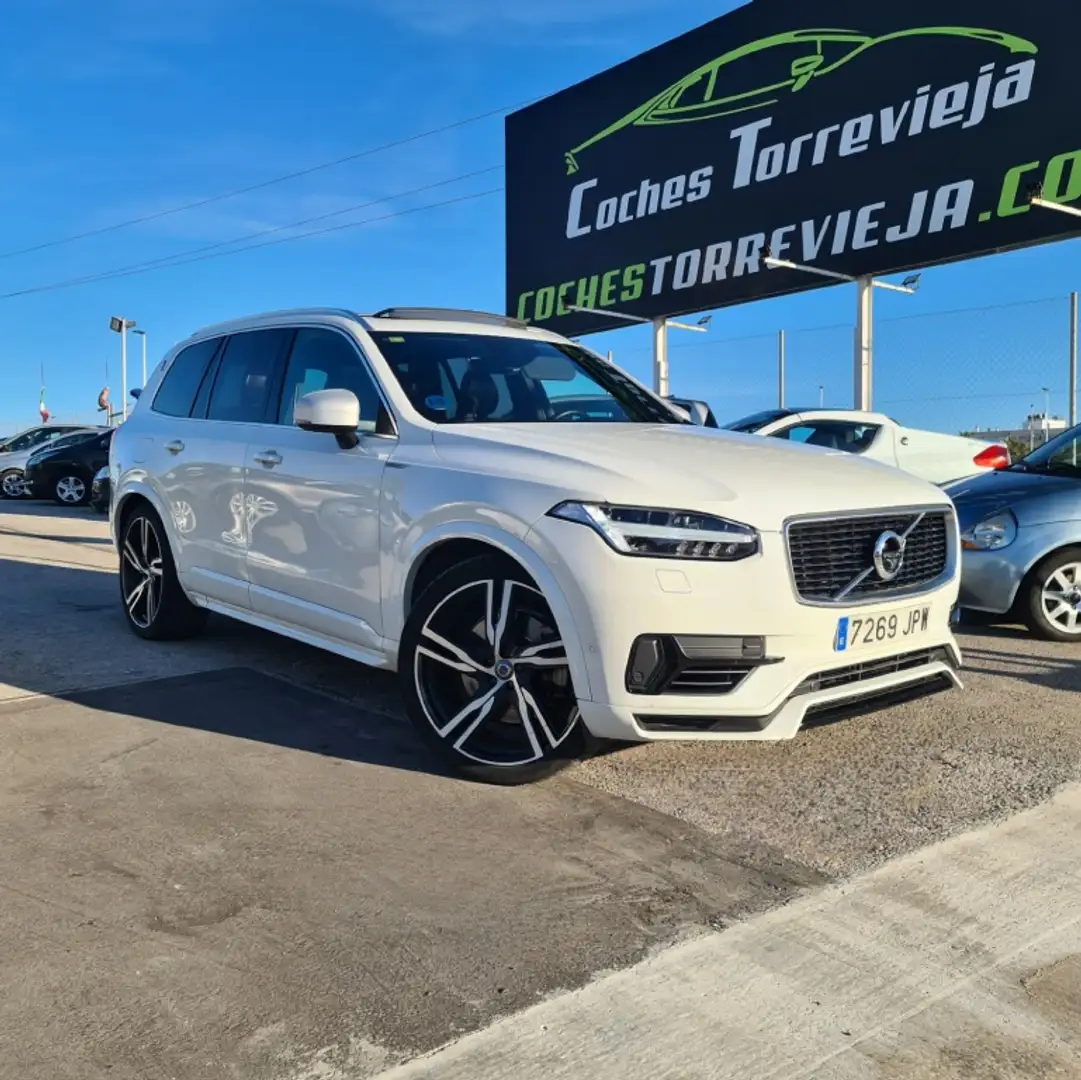 Volvo XC90 T6 R-Design AWD Aut. Wit - 1