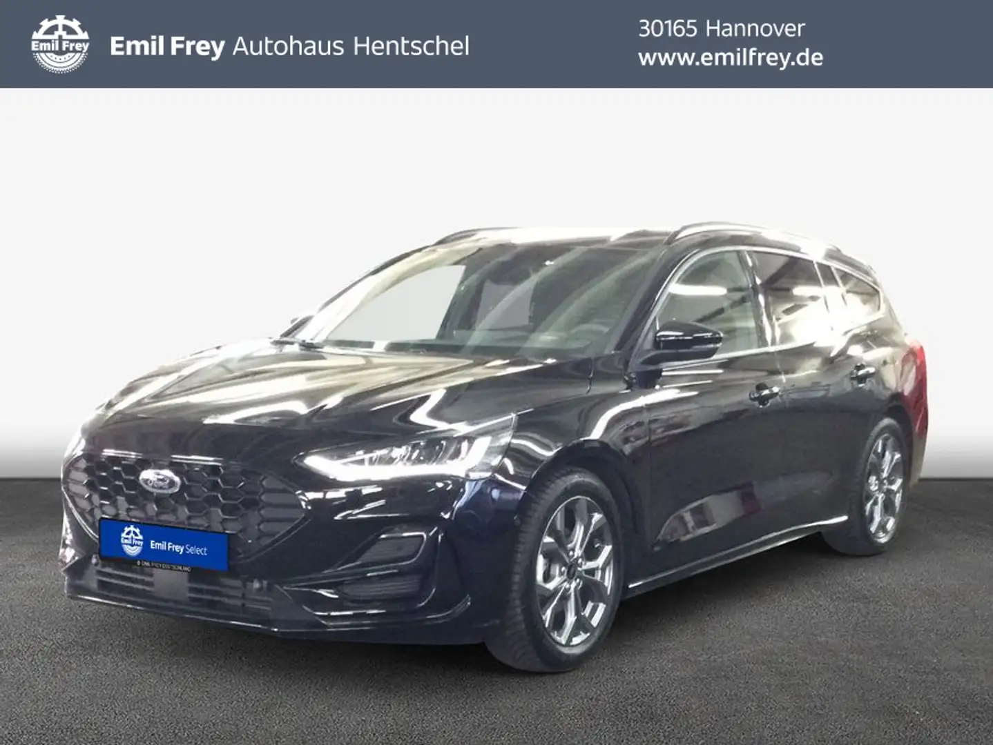 Ford Focus Turnier 1.0 EcoBoost Hybrid Aut. ST-LINE X Zwart - 1