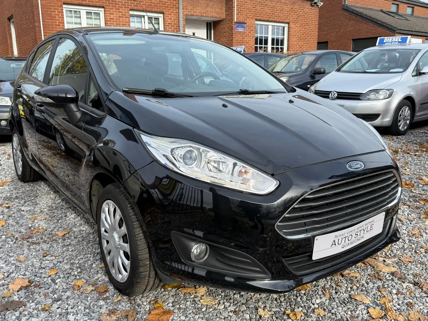 Ford Fiesta 1.0i / Garantie / Airco / Isofix / Euro 6B / Zwart - 1