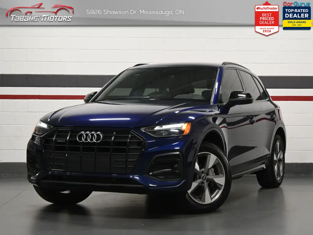 2023 Audi Q5 No Accident Black Optics Wireless CarPlay Heated