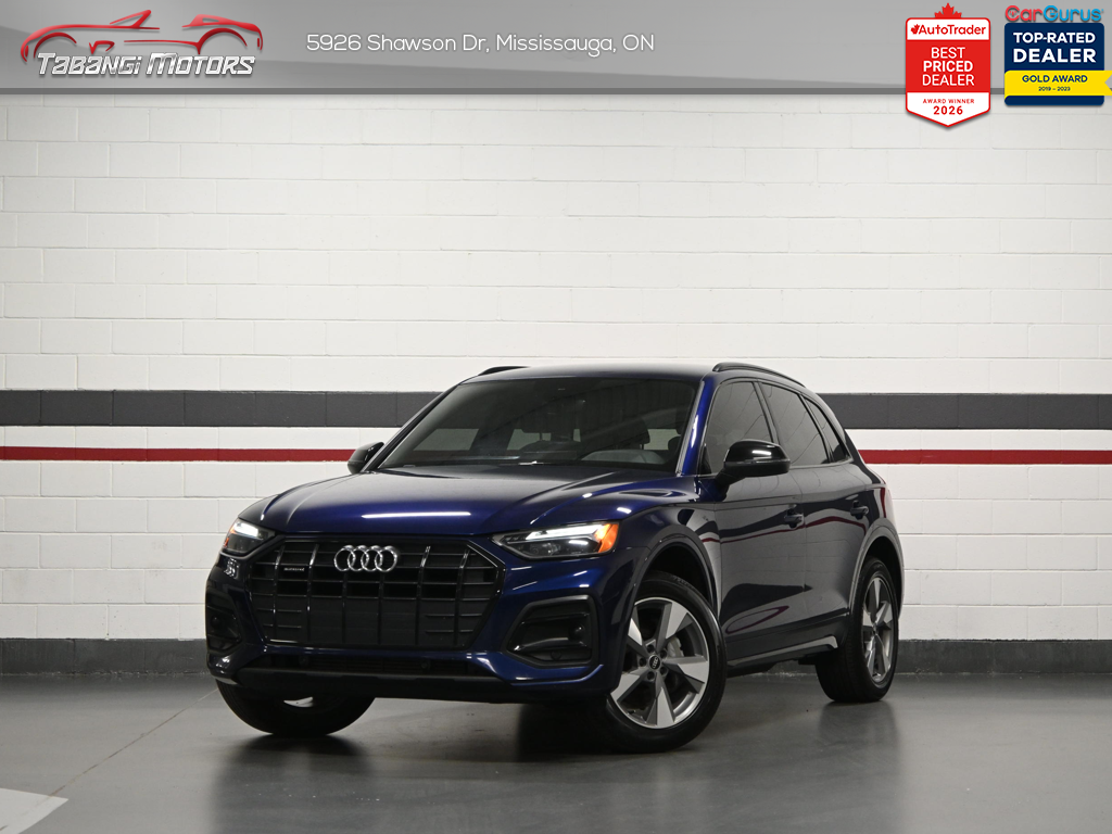 2023 Audi Q5 No Accident Black Optics Wireless CarPlay Heated