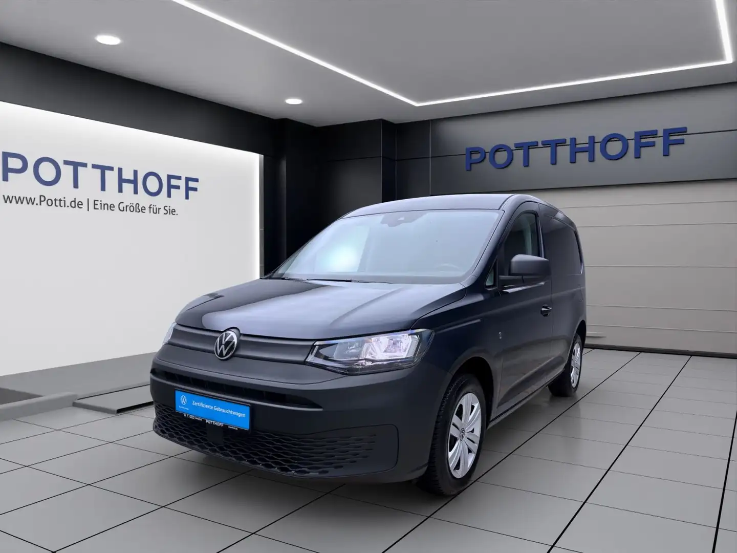 Volkswagen Caddy 2.0 TDI DSG CARGO KR KLIMA NAVI PDC AHK Blau - 1