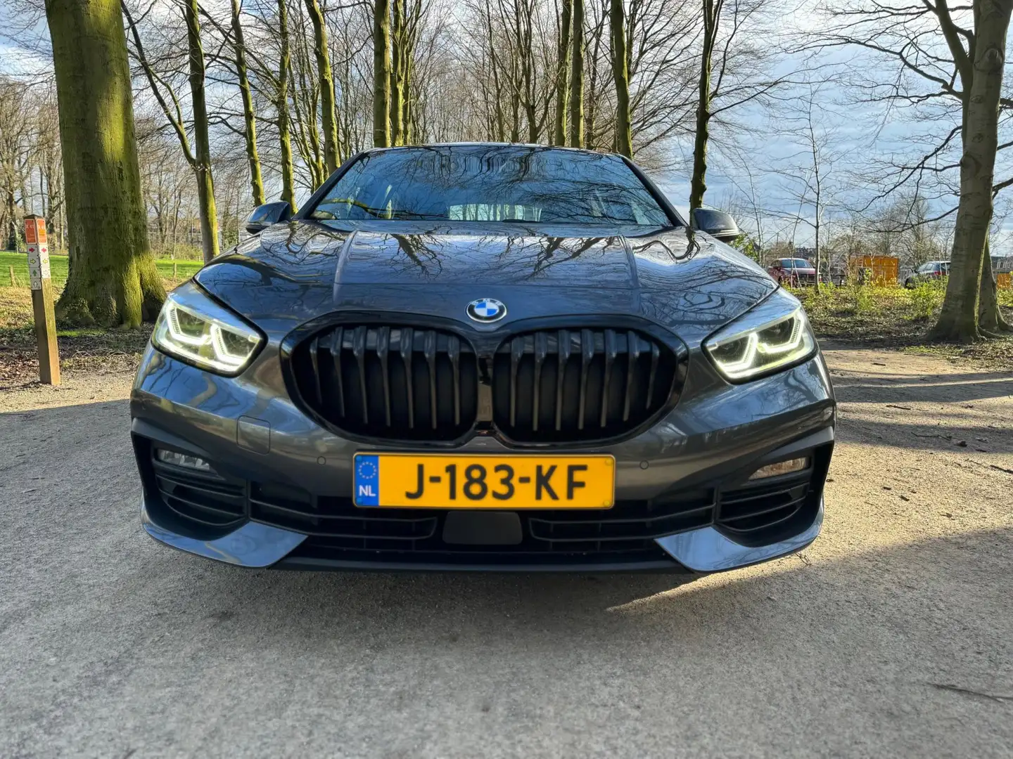 BMW 118 1-serie 118i|carplay|dealer onderhouden|virtual Grijs - 2