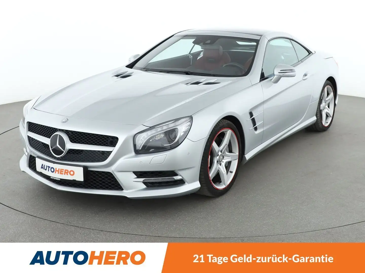 Mercedes-Benz SL 400 SL 400 Aut.*NAVI*ACC*BI-XENON*HK*PDC*SHZ* Gris - 1