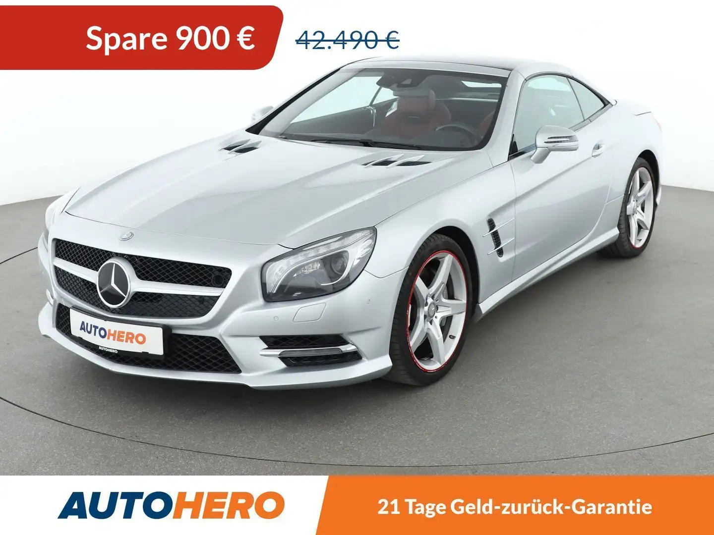 Mercedes-Benz SL 400 SL 400 Aut.*NAVI*ACC*BI-XENON*HK*PDC*SHZ* Сірий - 1
