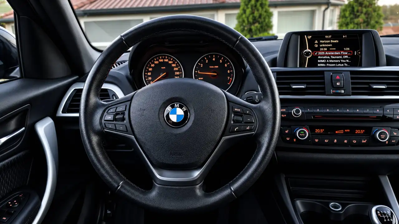 BMW SERIE 1 118i - 170ch - 116 181KMS - CLIMATISATION - SIÈGES CHAUFFANTS - VOLANT EN CUIR