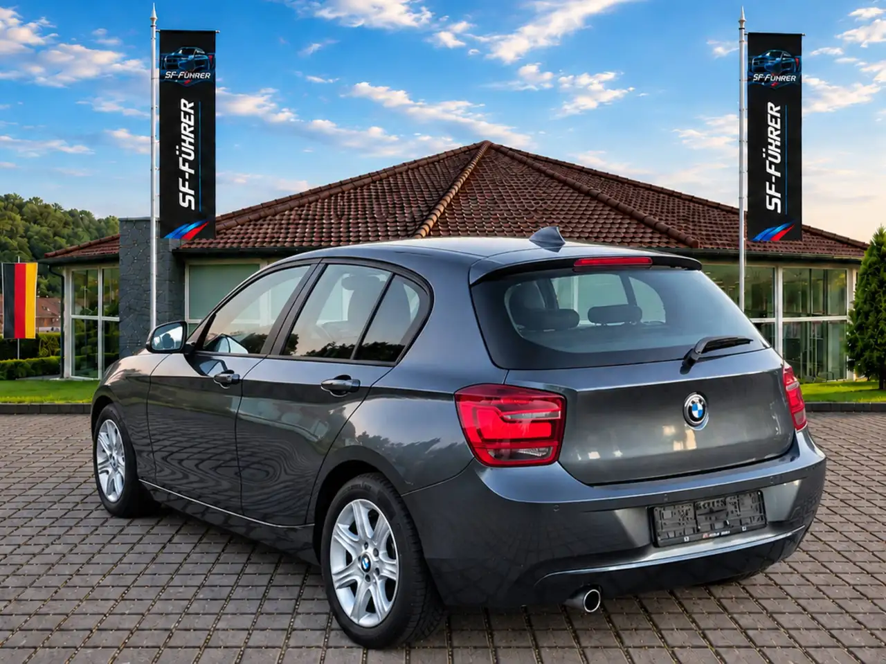 BMW SERIE 1 118i - 170ch - 116 181KMS - CLIMATISATION - SIÈGES CHAUFFANTS - VOLANT EN CUIR