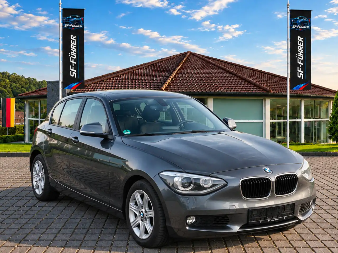BMW SERIE 1 118i - 170ch - 116 181KMS - CLIMATISATION - SIÈGES CHAUFFANTS - VOLANT EN CUIR