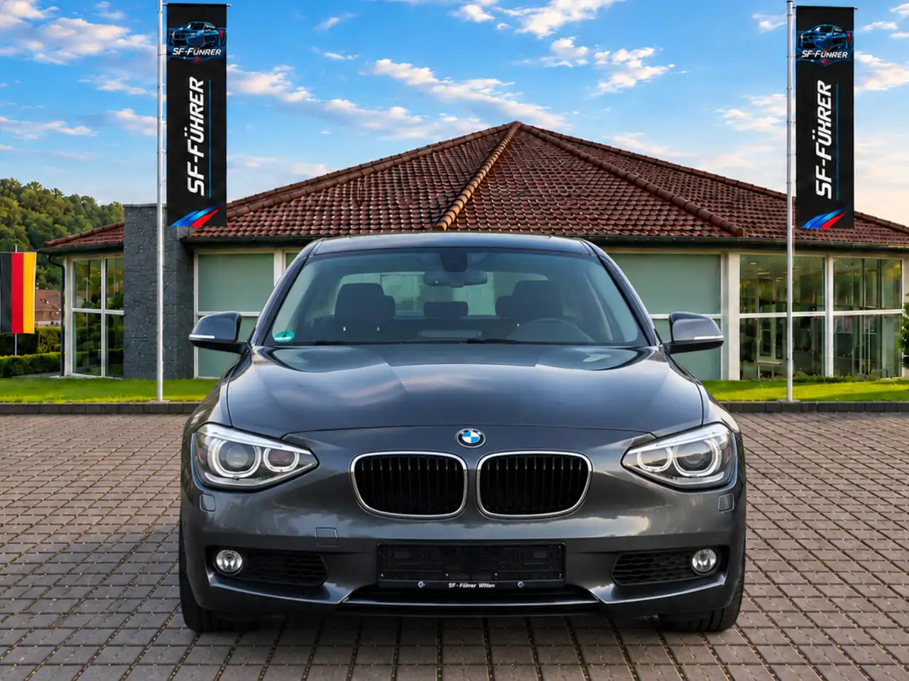 BMW SERIE 1 118i - 170ch - 116 181KMS - CLIMATISATION - SIÈGES CHAUFFANTS - VOLANT EN CUIR