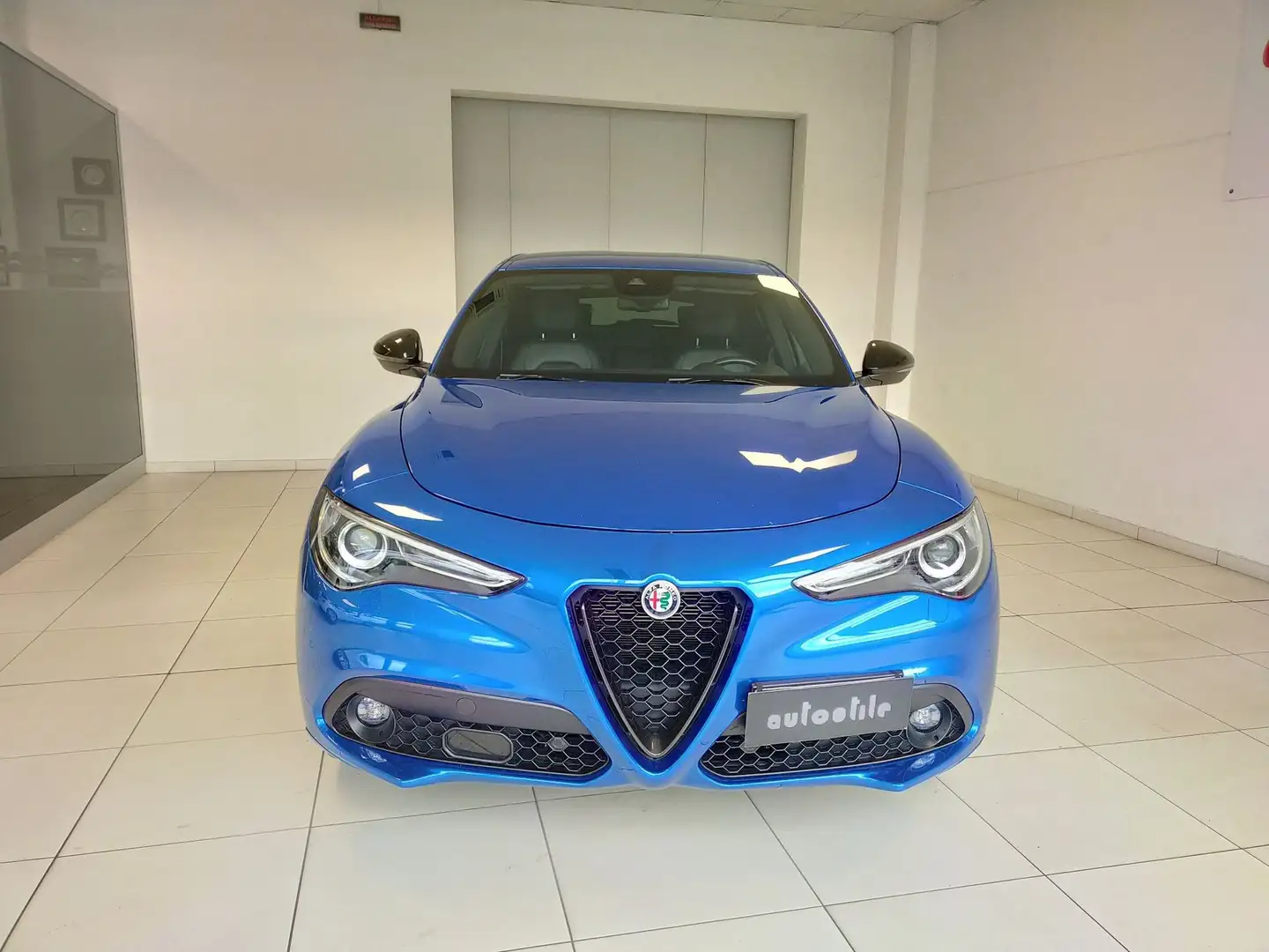 Alfa Romeo Stelvio Stelvio 2.2 Turbodiesel 210 CV AT8 Q4 Veloce Blau - 2