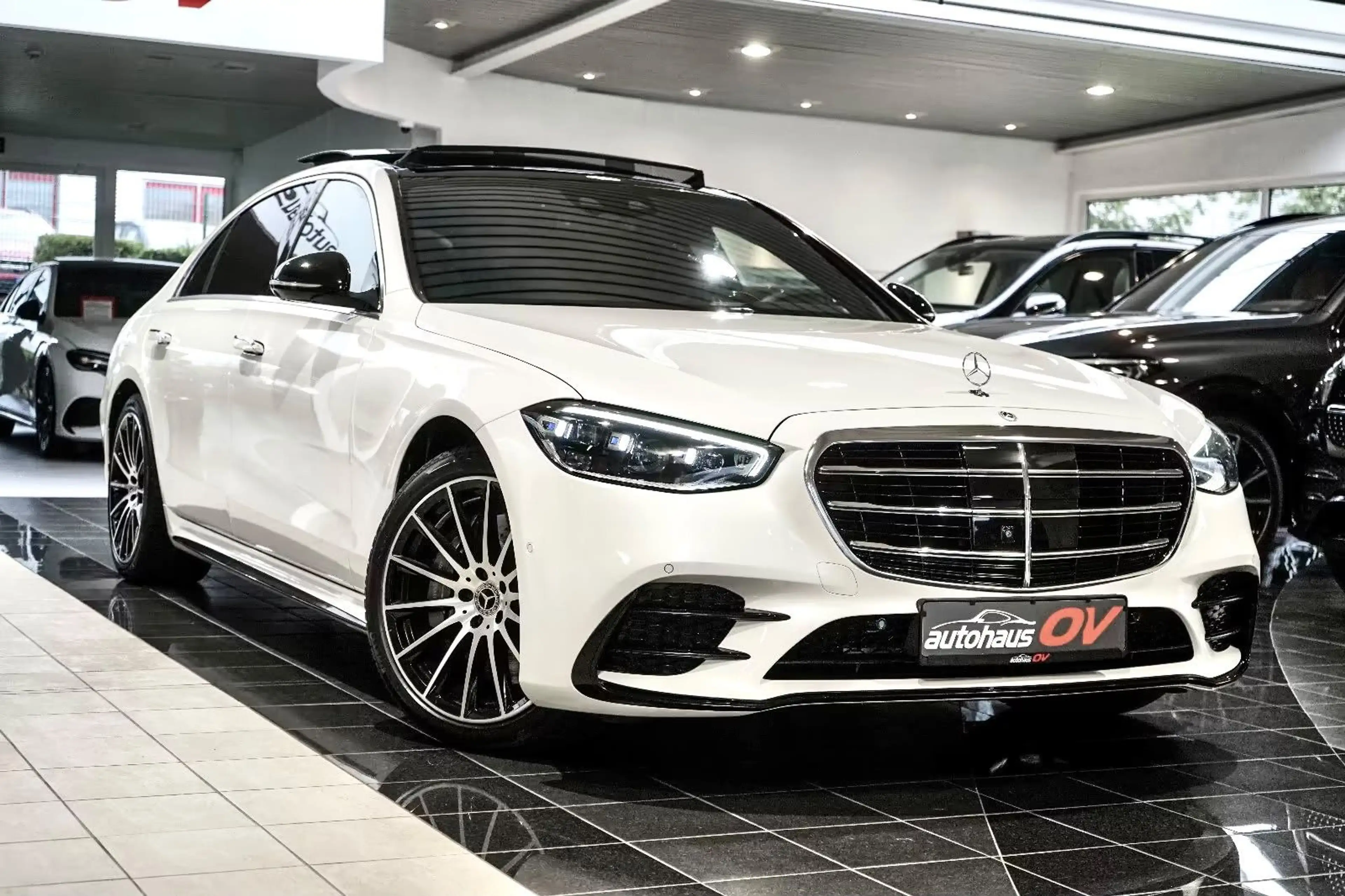 Mercedes-Benz S 450 4M Lang*AMG*Designo*3xTV*First Class*Voll* — photo 8