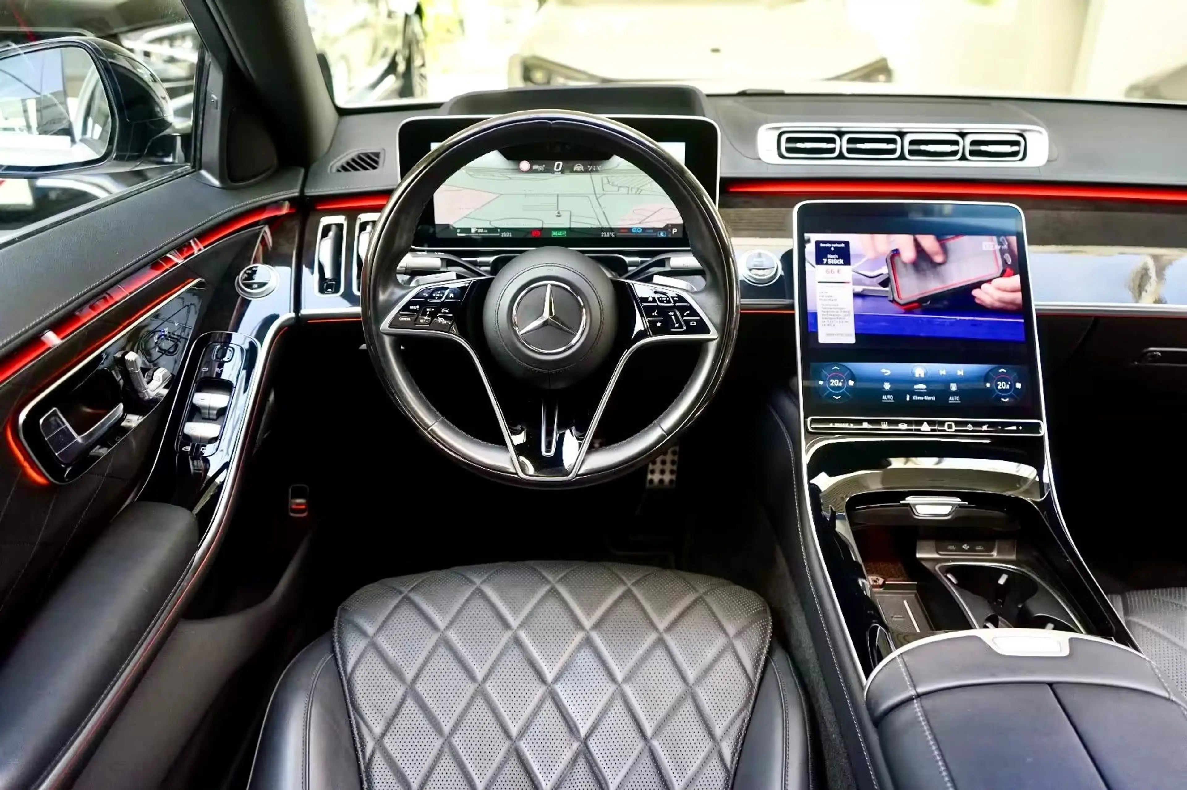Mercedes-Benz S 450 4M Lang*AMG*Designo*3xTV*First Class*Voll* — photo 4