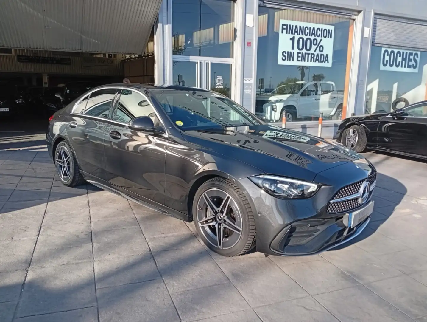 Mercedes-Benz C 200 200d 9G-Tronic Gris - 1