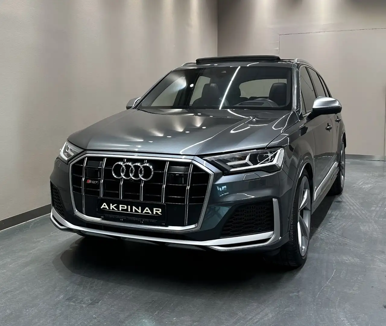 Audi SQ7 4.0 TFSI quattro *1. HAND* FERNBED. PARKEN* Gris - 2