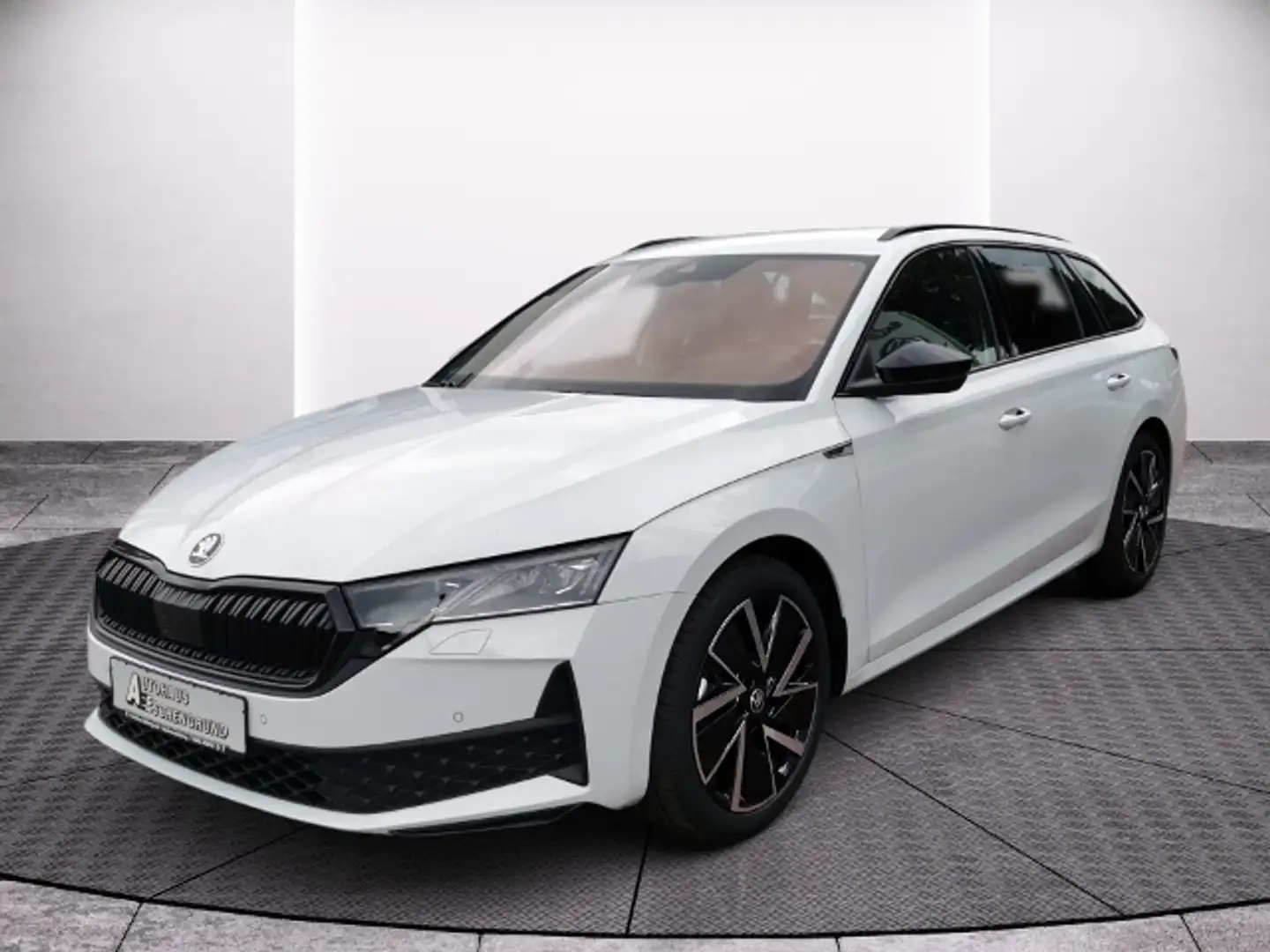 Skoda Octavia Combi 1.5 TSI DSG mHEV Sportline NAVI STANDHEIZUN Weiß - 2