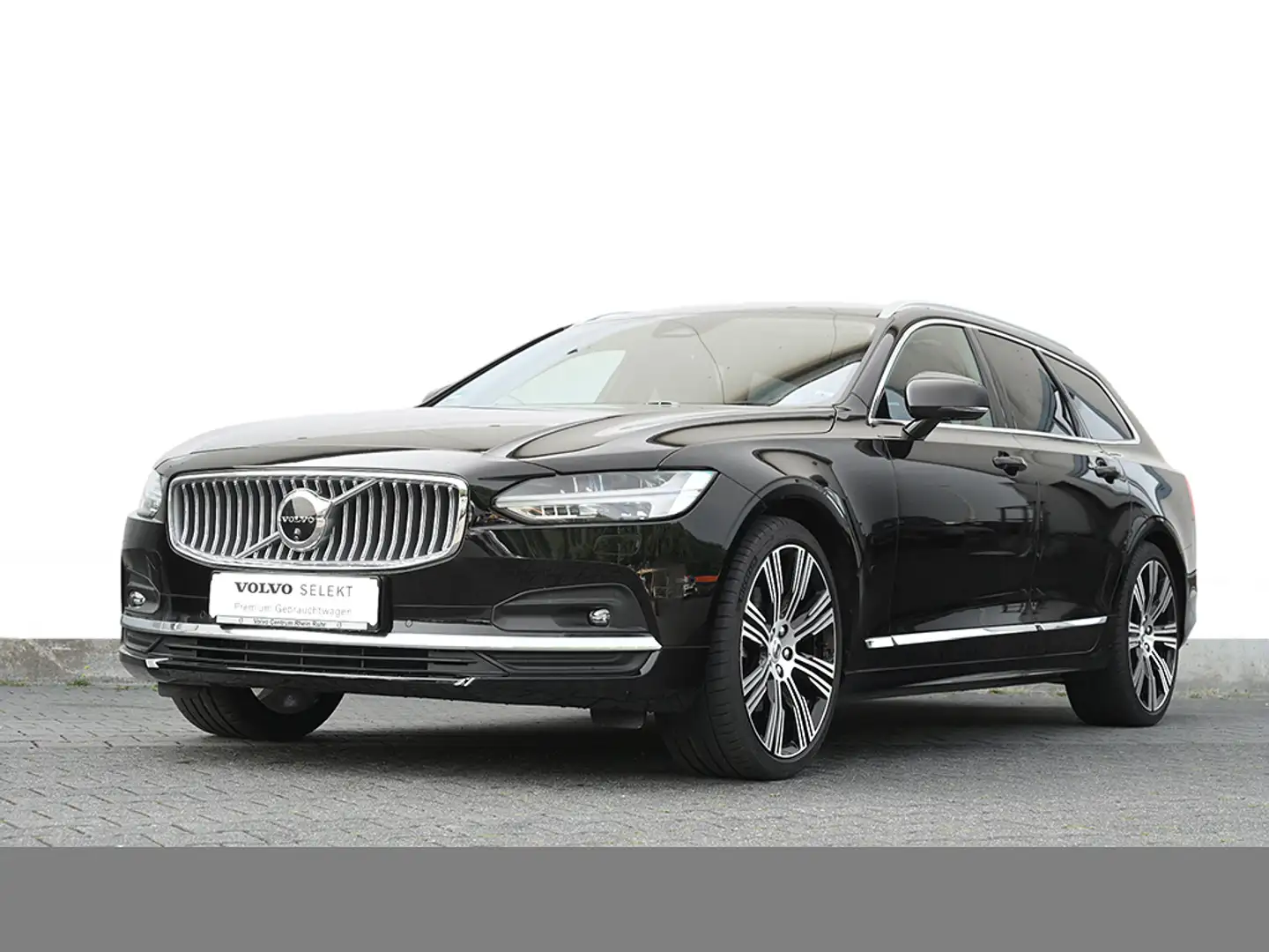 Volvo V90 B4 D  Plus Bright LP+LM 20"+MET+KAMERA+PANO Zwart - 2