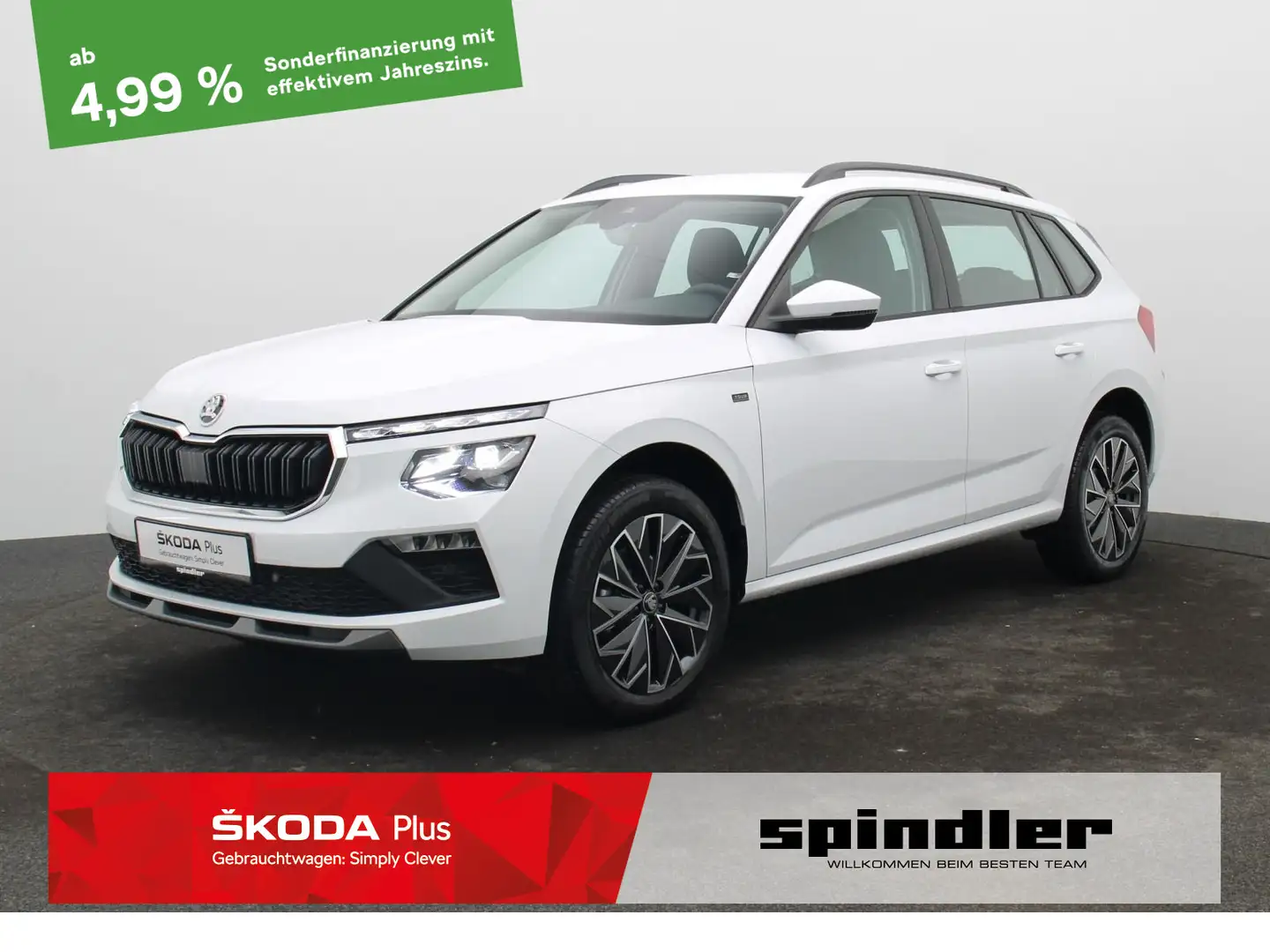 Skoda Kamiq Selection 1.0 TSI DSG / Matrix, ACC, Navi Blanc - 1