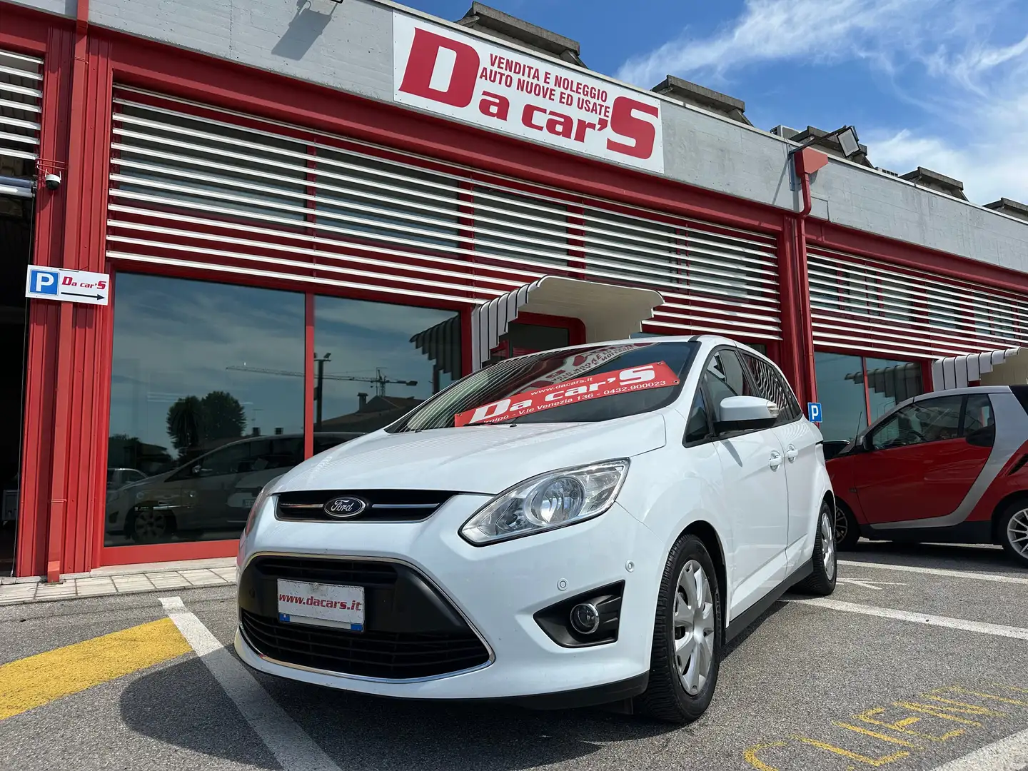 Ford C-Max 7 2.0 tdci Plus powershift, UNIPROPRIETARIO! Bianco - 1