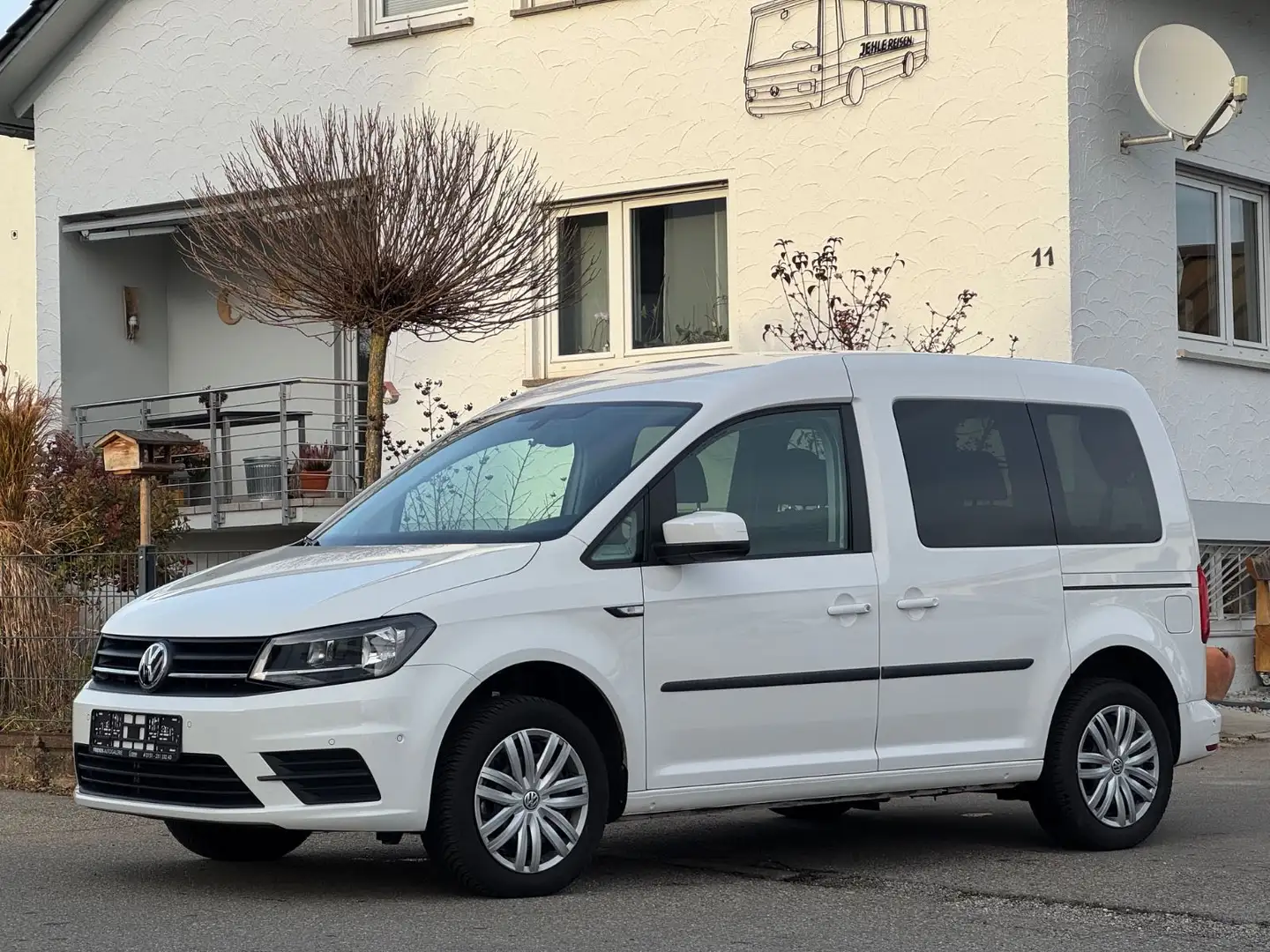 Volkswagen Caddy *L.KRAN FÜR ROLLSTUHL*STANDH*TEMPO*DSG Wit - 1