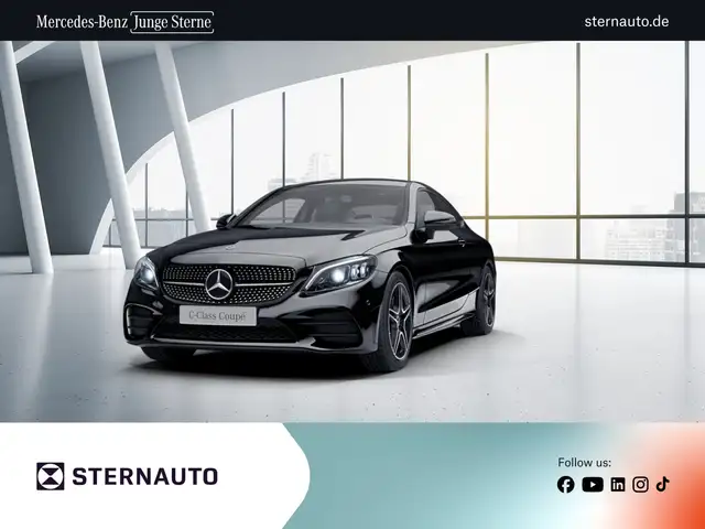 Mercedes-Benz C 220 C 220 d Coupé AMG RüKam Nightp Multibeam Spurpak