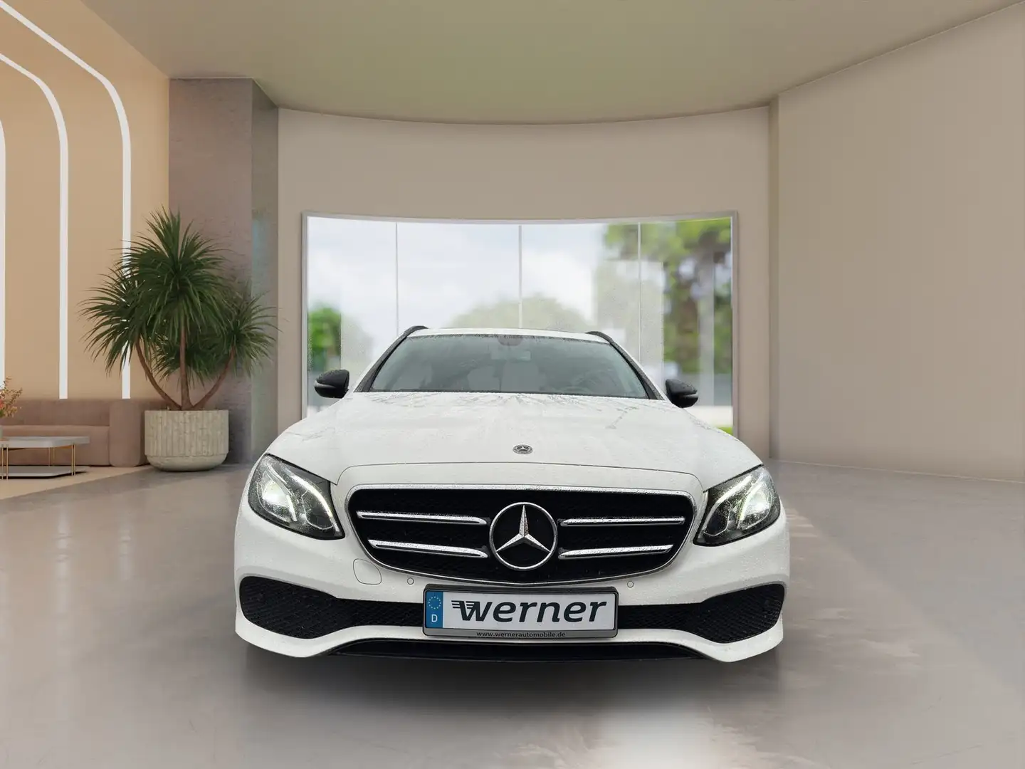 Mercedes-Benz E 220 T d Avantgarde AHK Night-Paket Kamera Blanc - 2