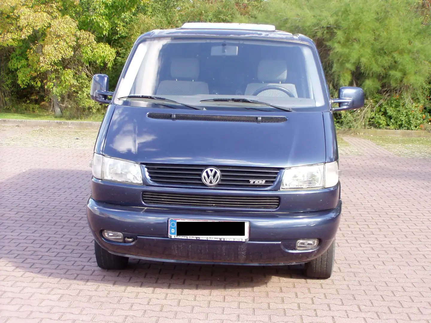 Volkswagen T4 Caravelle TDI  # Klimaautomatik * Schiebedach * Standheizung Modrá - 2