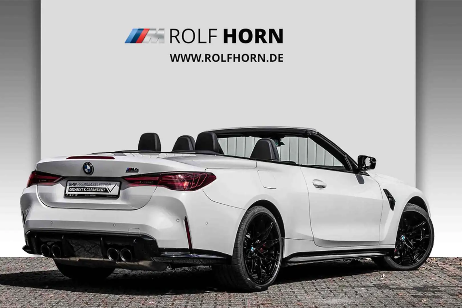 BMW M4 Competition M xDrive Cabrio Navi HeadUp h/k Weiß - 2
