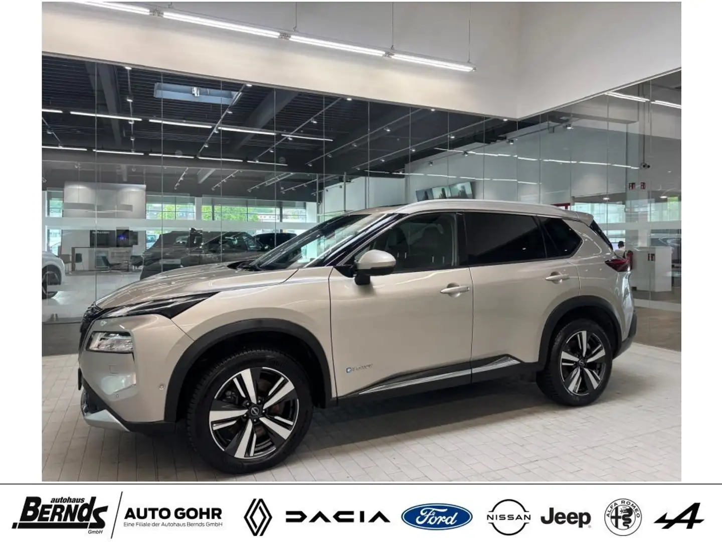 Nissan X-Trail 1.5 VC-T e-POWER e-4ORCE Tekna - AHK, Allwetter Argent - 1