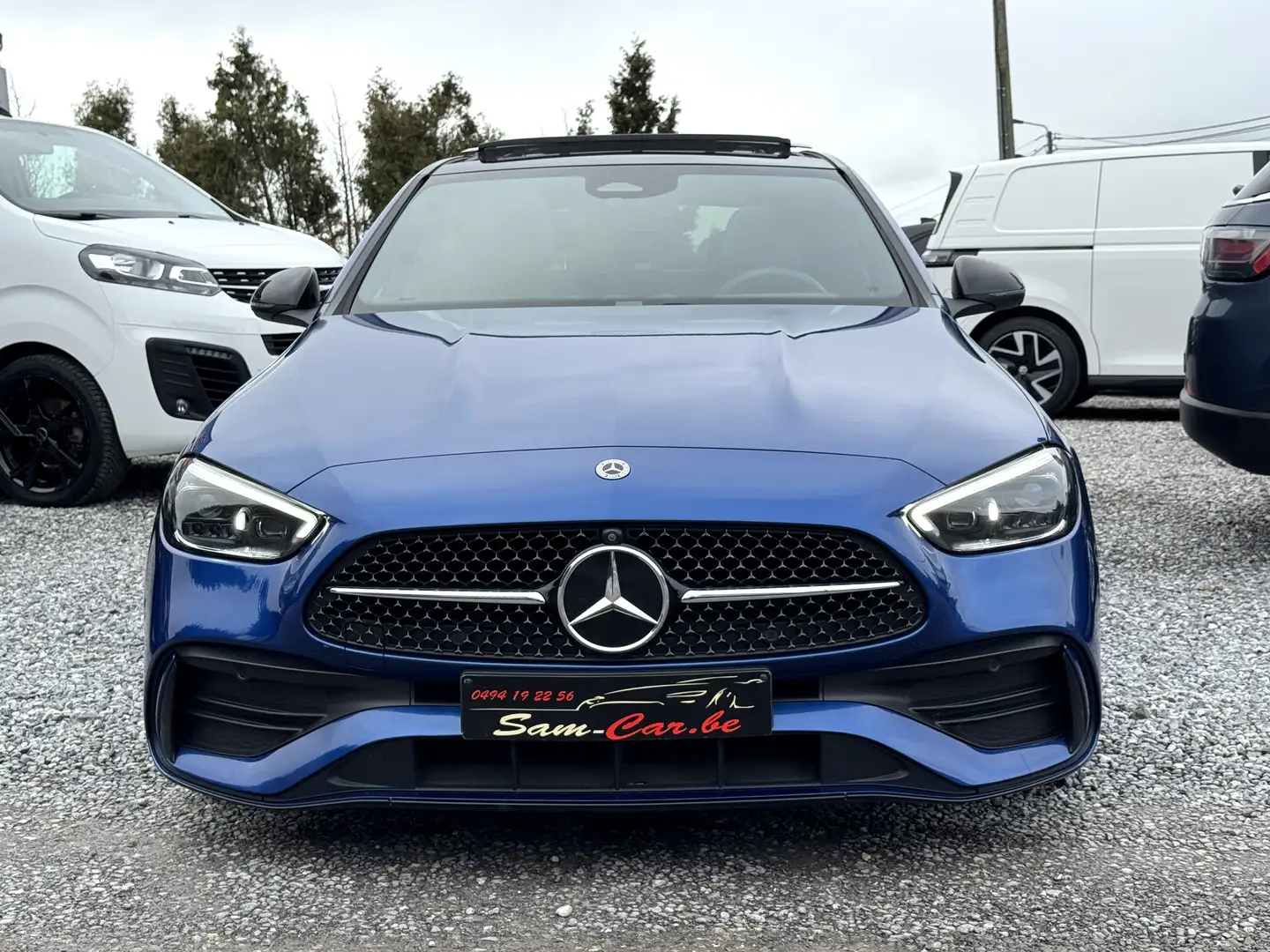 Mercedes-Benz C 200 C 200 d AMG/CARBON/PANO/LED/FULL **GARANTIE** Blau - 2