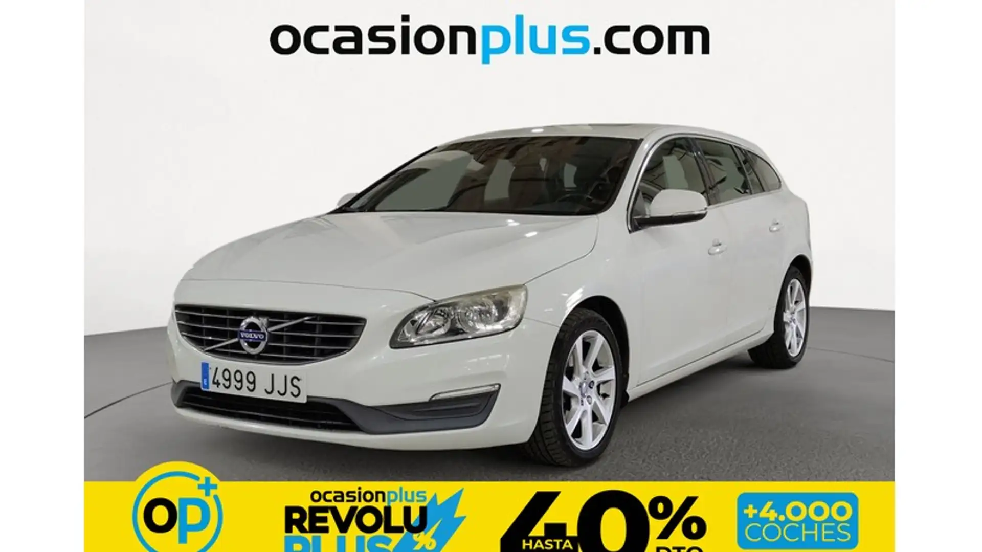 Volvo V60 D4 Momentum Aut. 181 Blanco - 1
