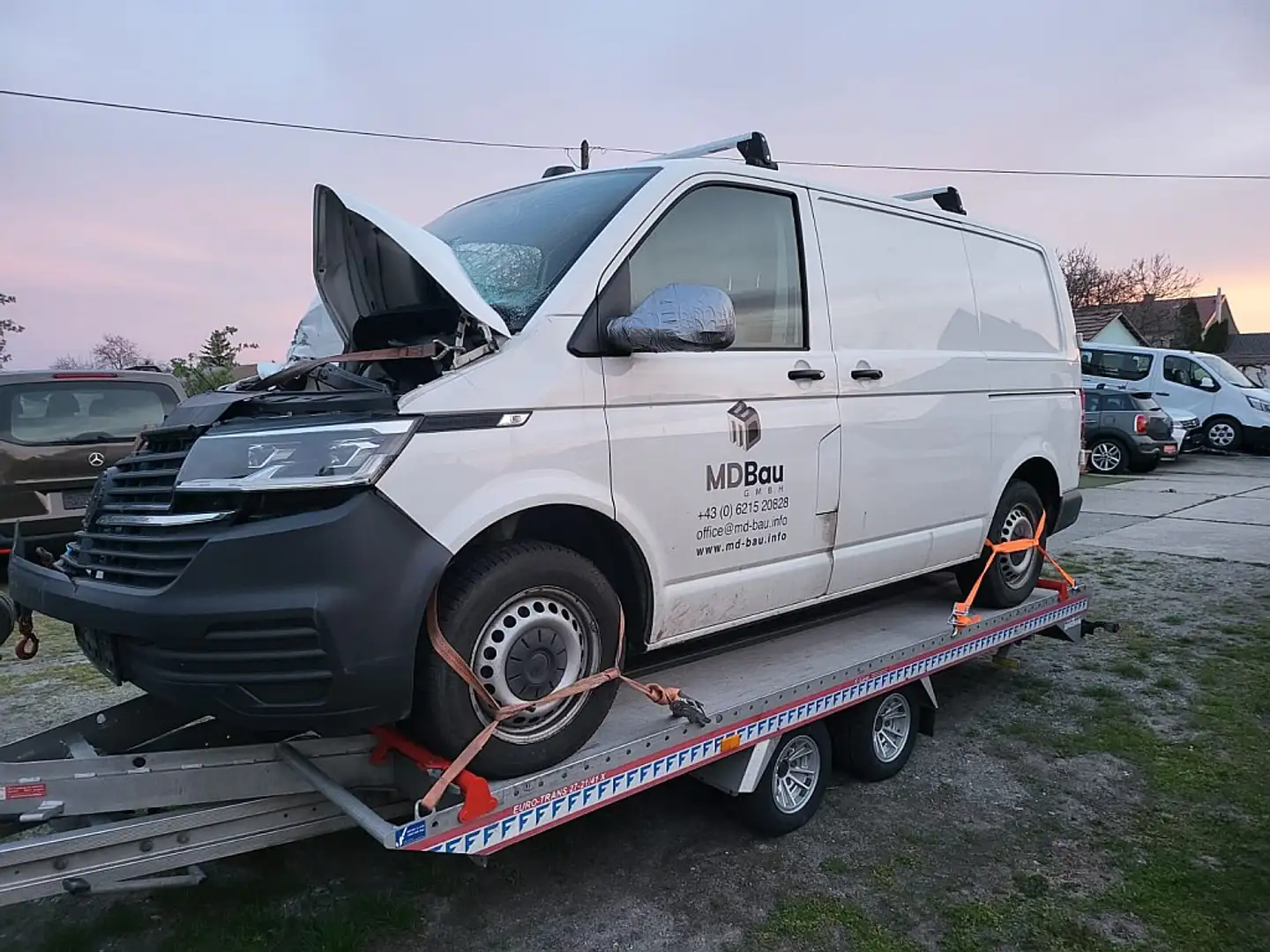Volkswagen T6 Transporter T6 Kastenwagen KR 2,0 TDI 4Motion BMT DSG, Erst... Weiß - 1