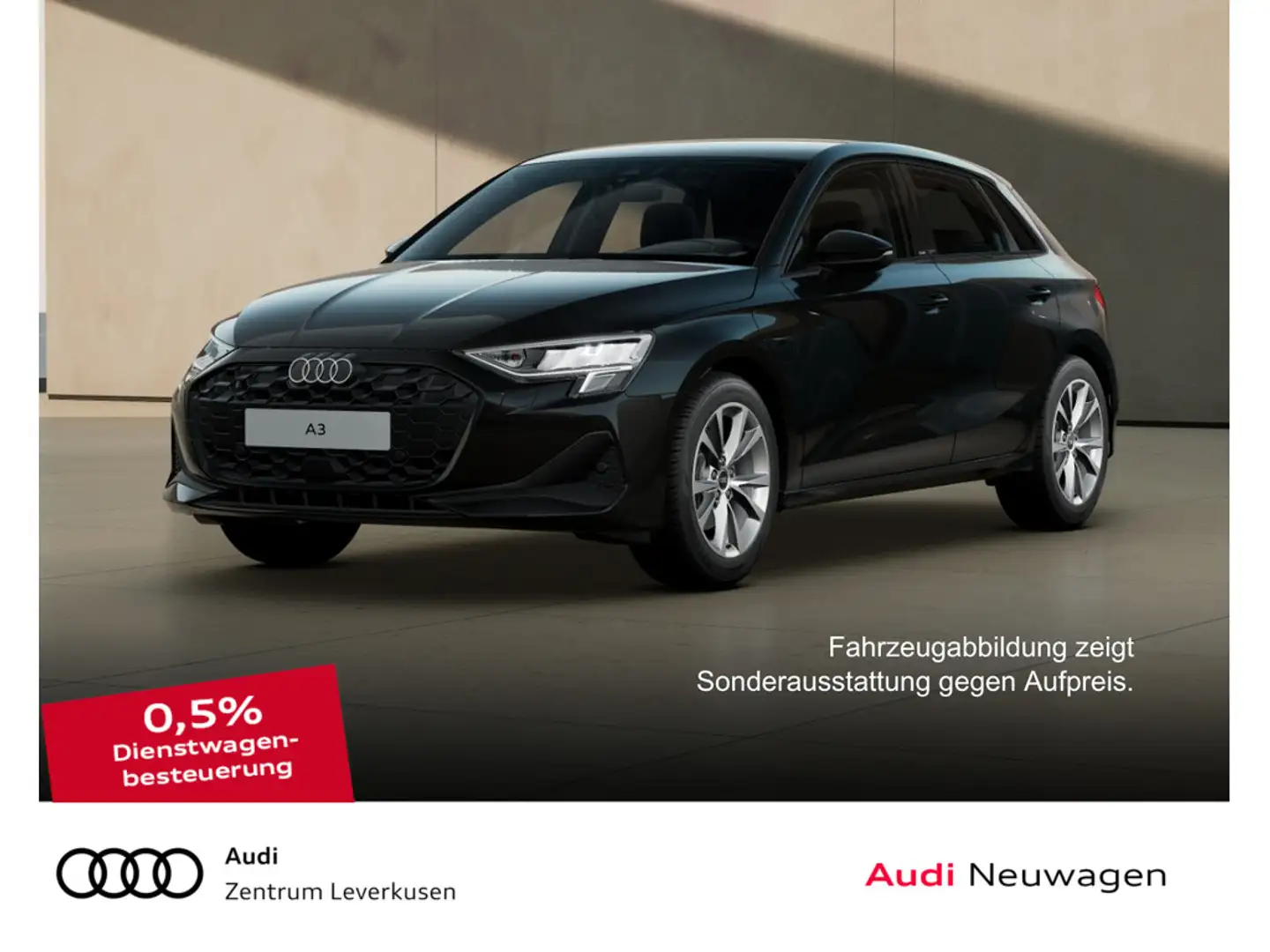 Audi A3 Sportback 40 TFSI e S tronic S-TRON PDC KL Schwarz - 1