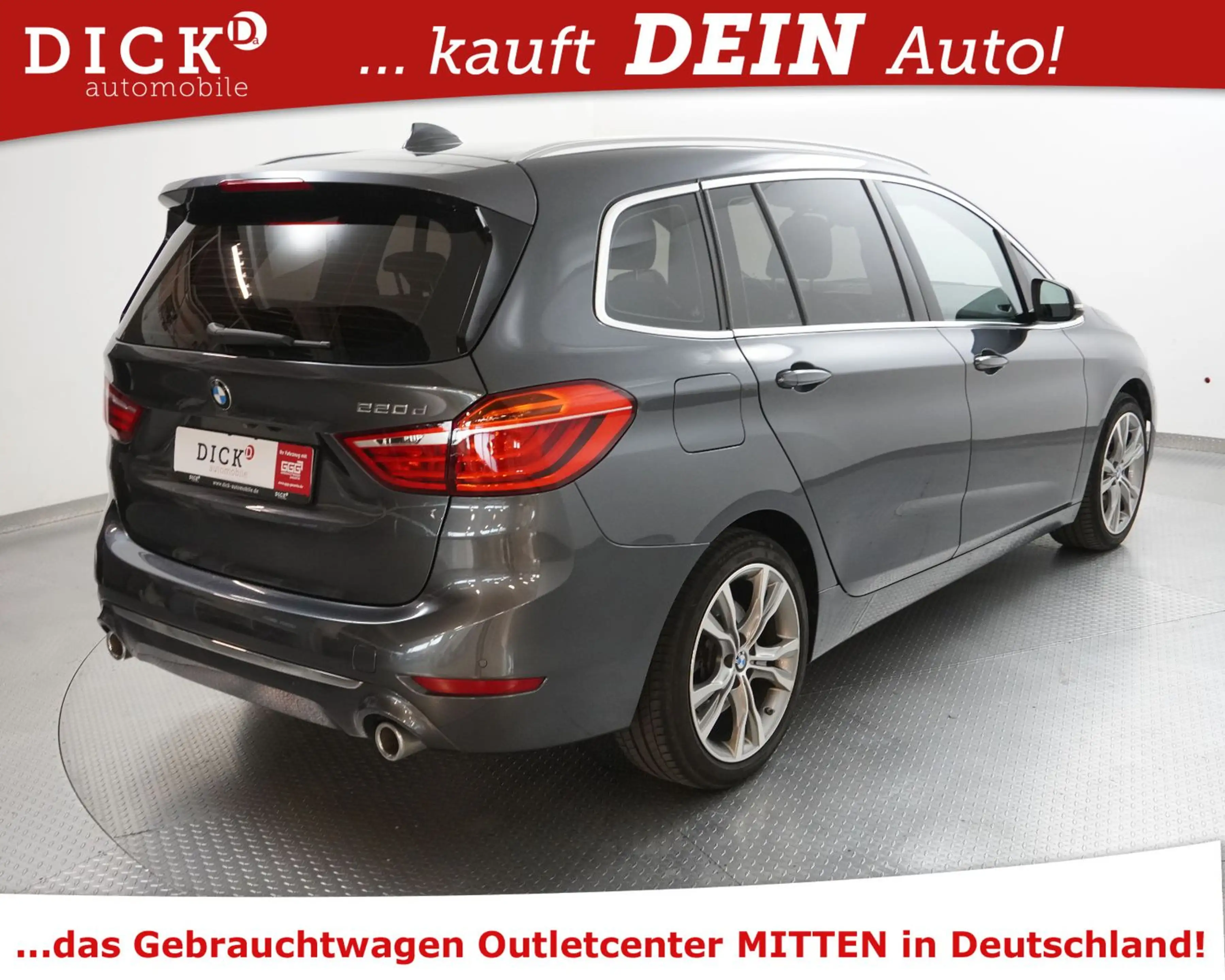 BMW 220 220d GT Aut. Luxury Line MEMO+KAM+HEAD+LED+AHK++ — photo 8