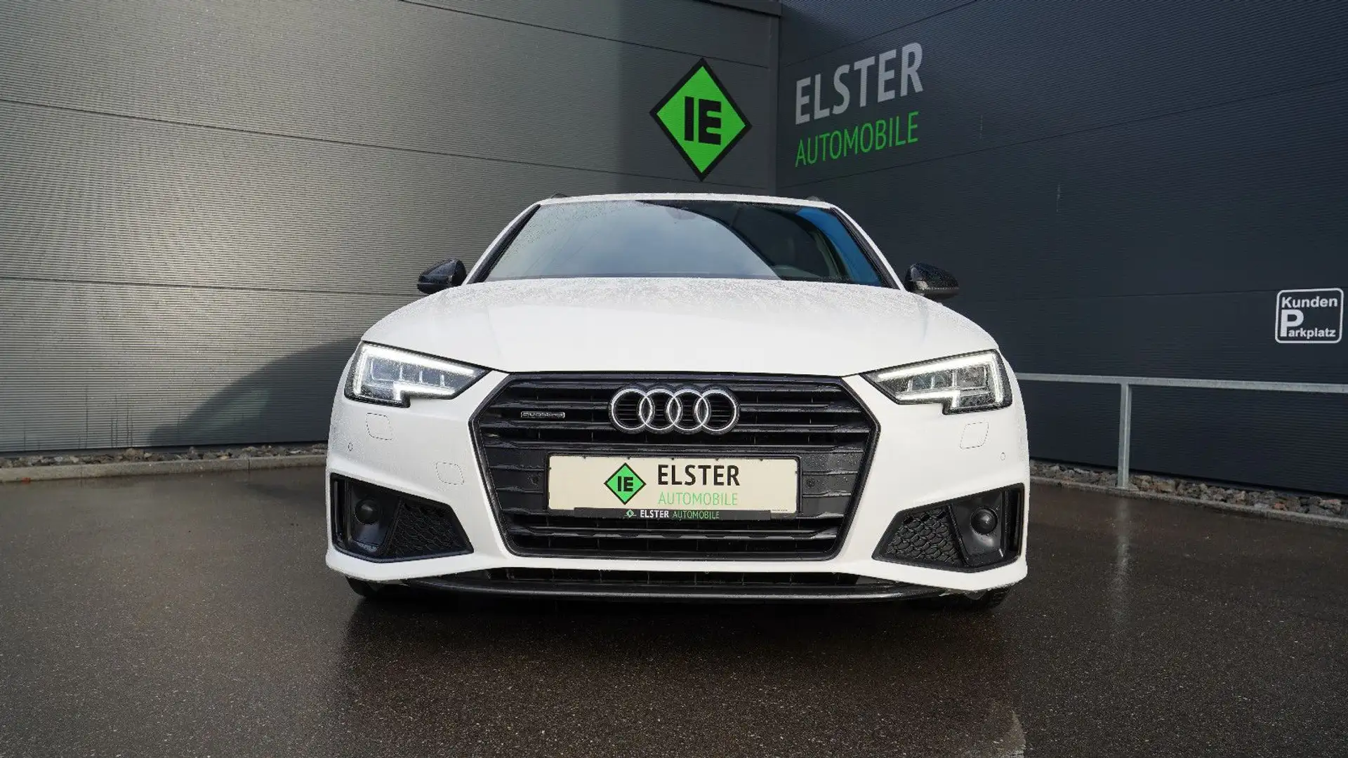 Audi A4 Avant 40 TDI qu,S line,AHK,Kame,Winterräder Weiß - 2