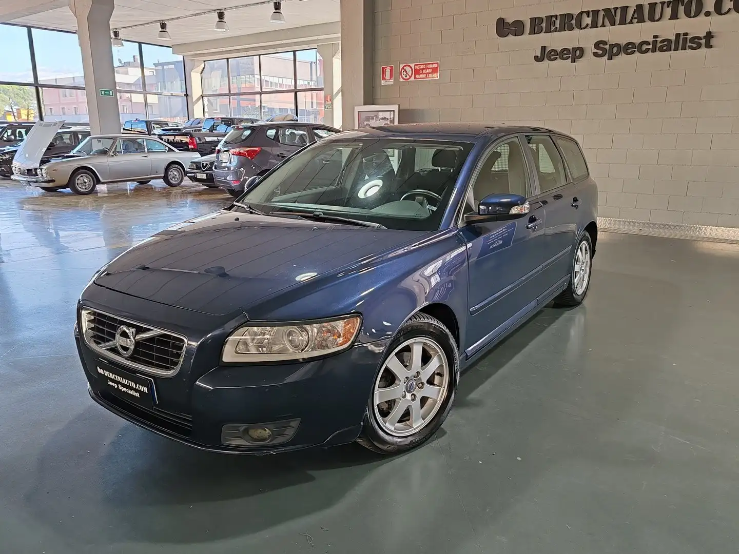 Volvo V50 1.6 d2 Polar Plus MECCANICA OK GARANZIA 24 MESI Azul - 2