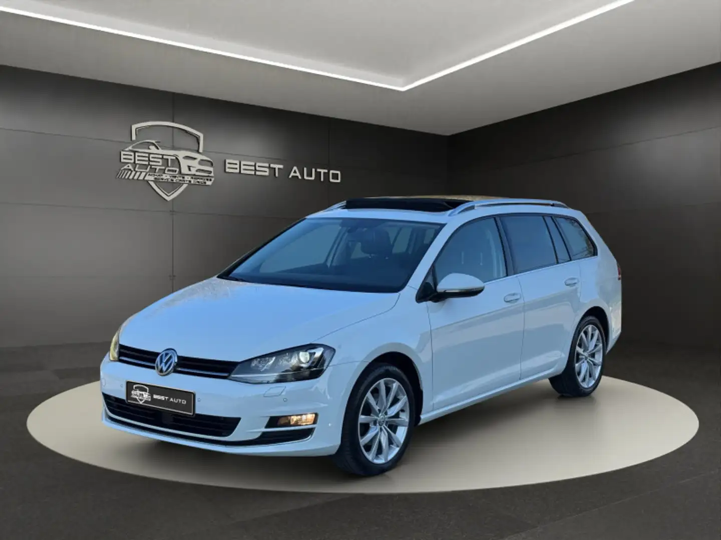 Volkswagen Golf 2.0 TDI 150CH BLUEMOTION TECHNOLOGY FAP CARAT DSG6 Blanc - 1