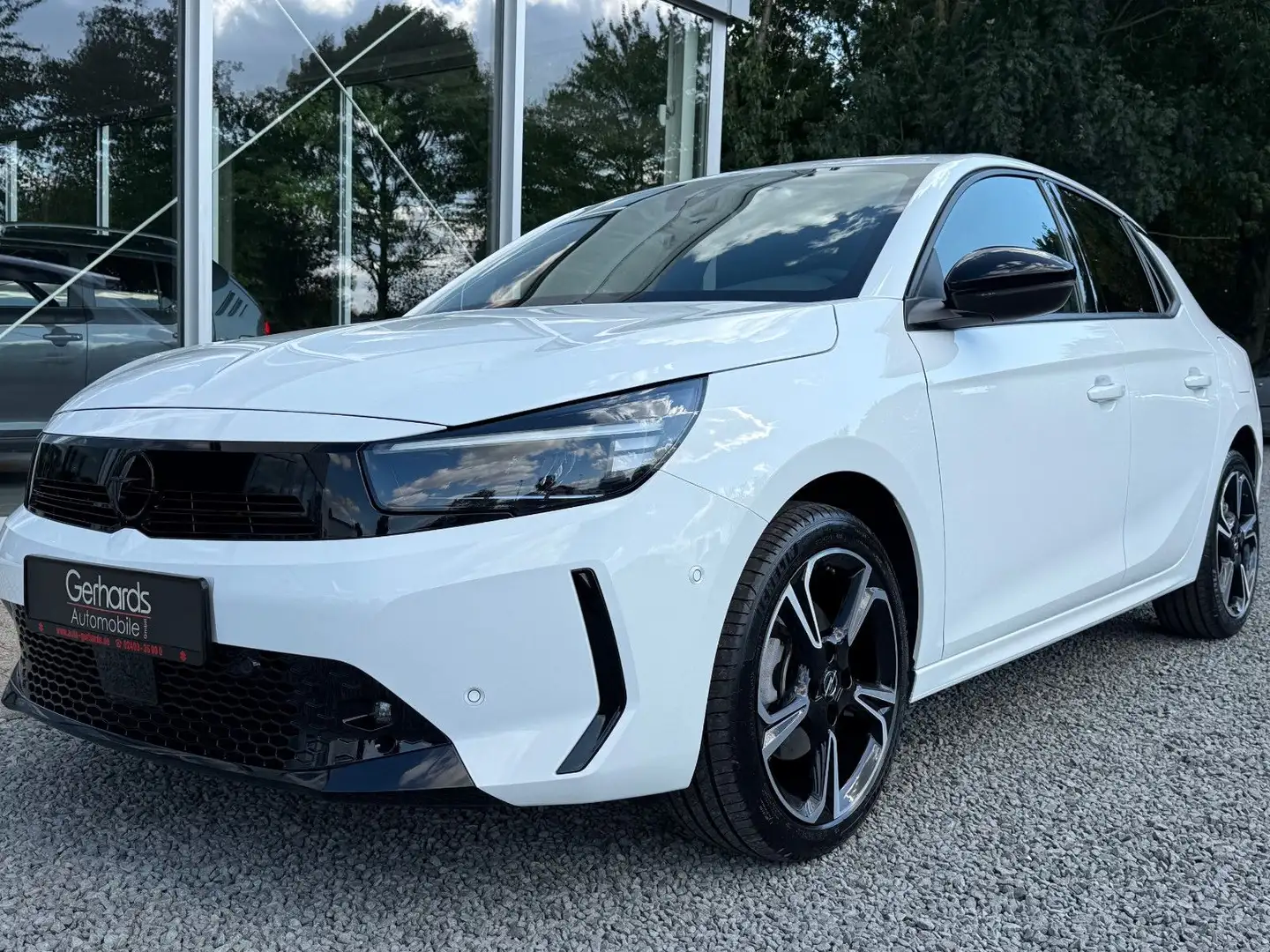 Opel Corsa F 1.2 DI Turbo GS Blanc - 2