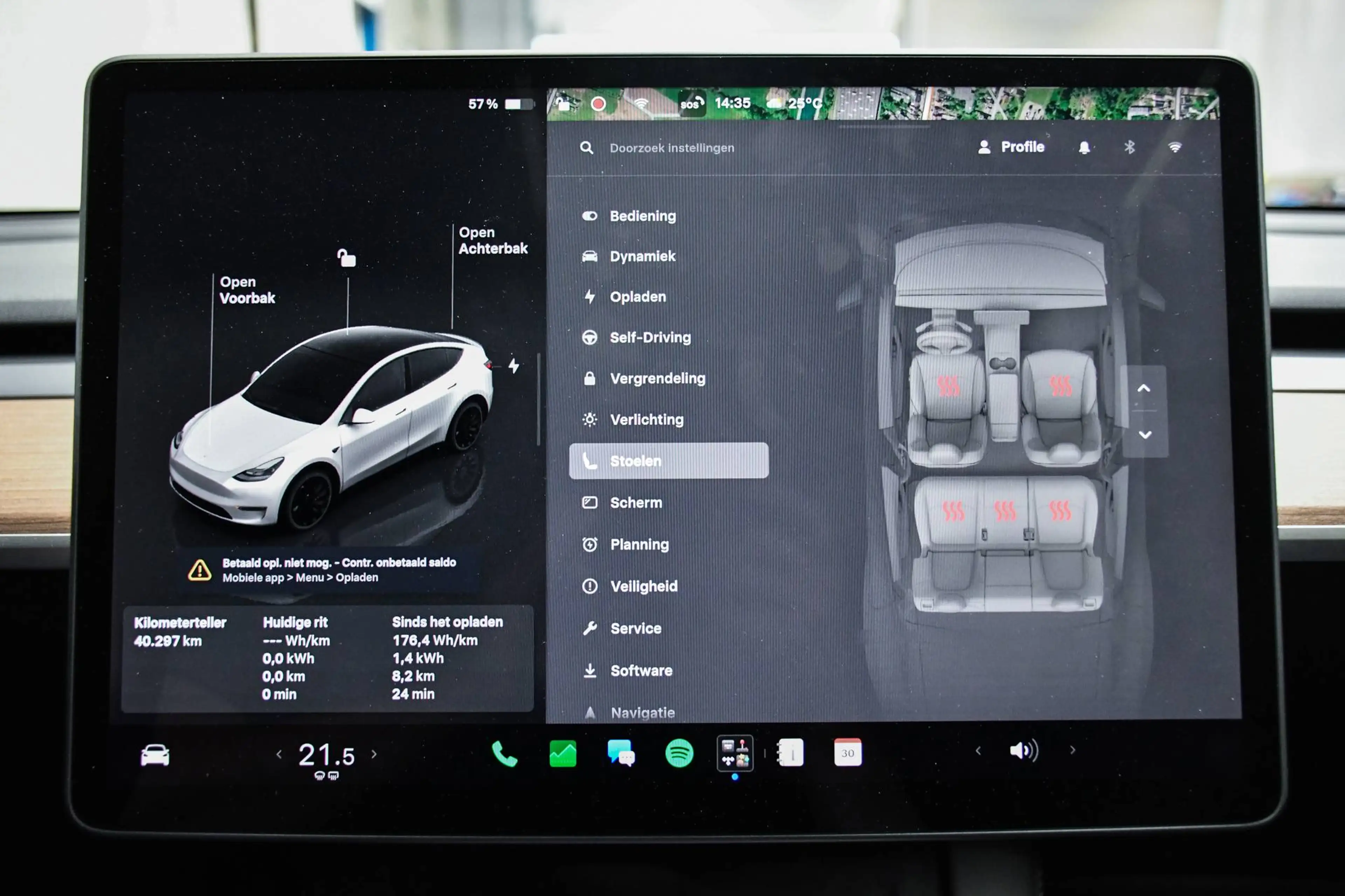 Tesla Model Y Model Y 72.5 kWh Dual Motor Performance (393 kW) - LEDER / PANORAMISCH DAK / NAVIGATIE / CAMERA / BLIS — photo 12
