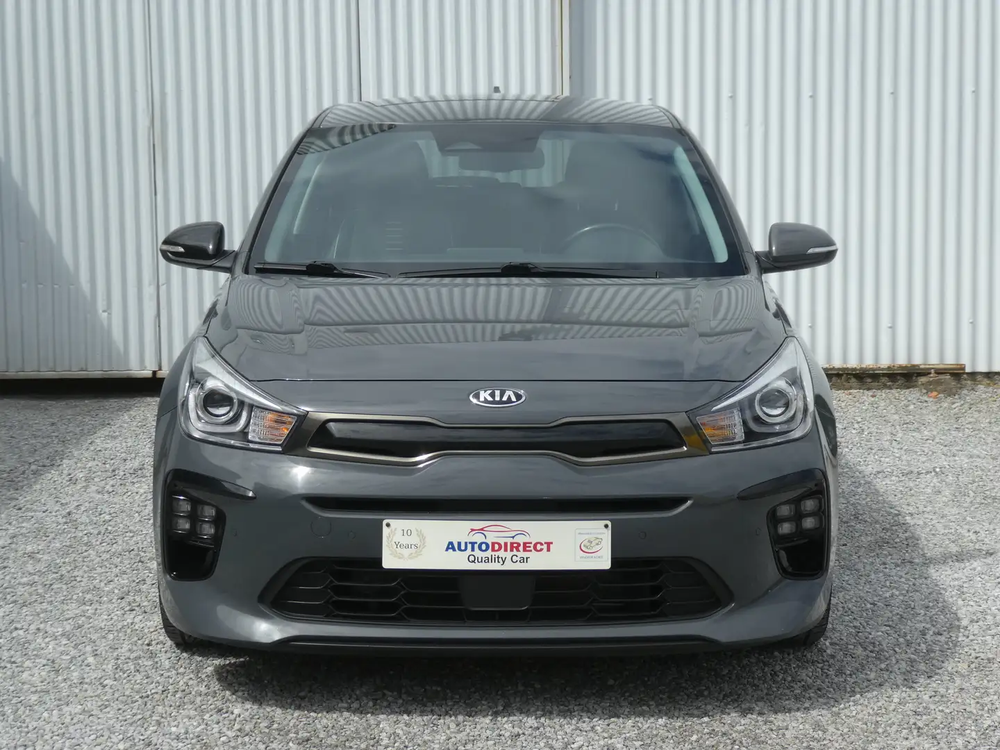 Kia Rio 1.2i GT-Line Cuir, Navi, Led, Camara, Smartlink Grijs - 2