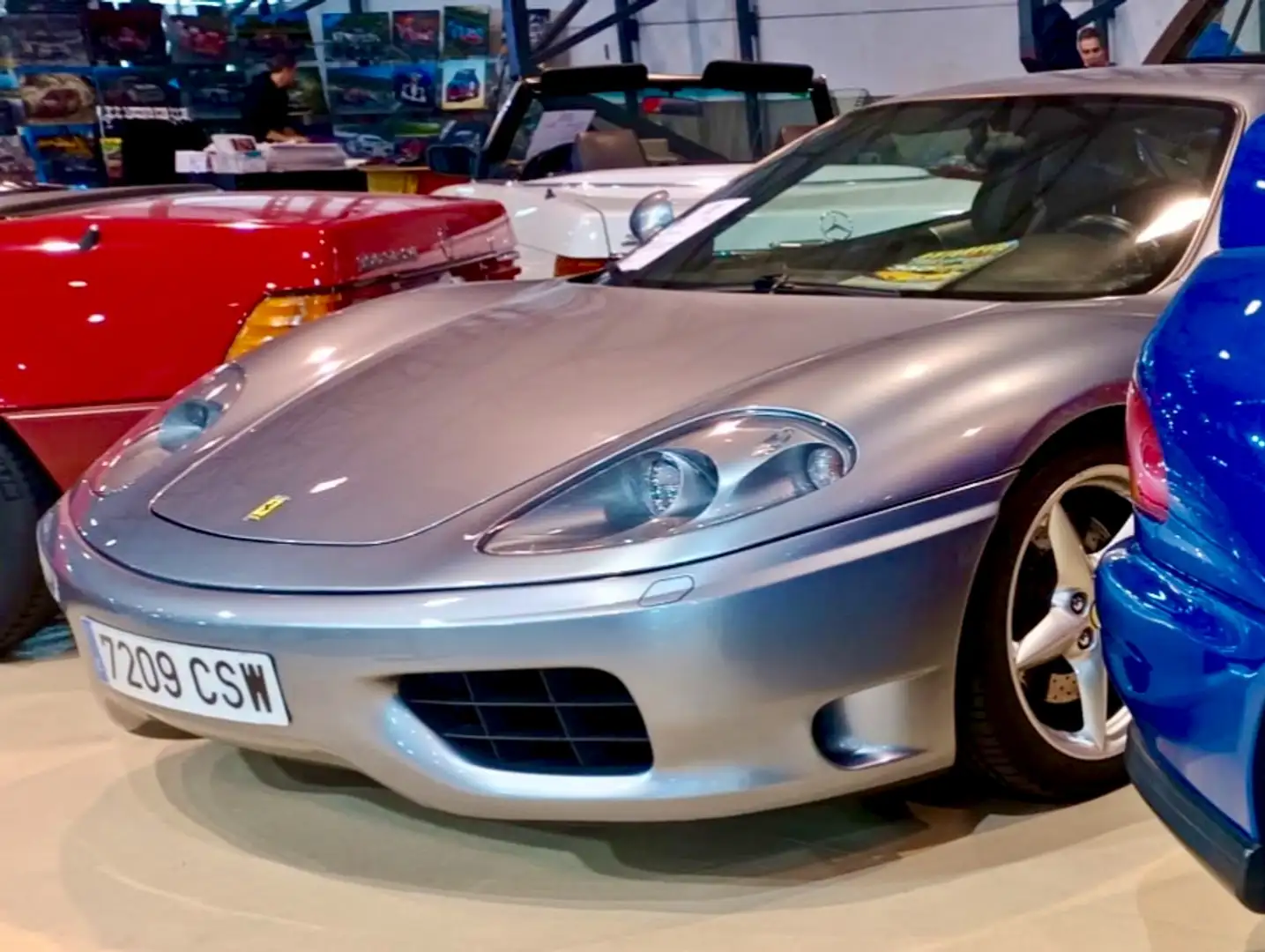 Ferrari 360 F360 Modena F1 Plateado - 2