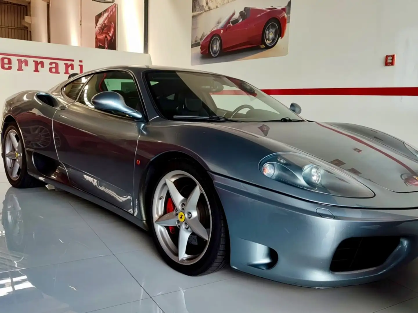 Ferrari 360 F360 Modena F1 Argent - 1