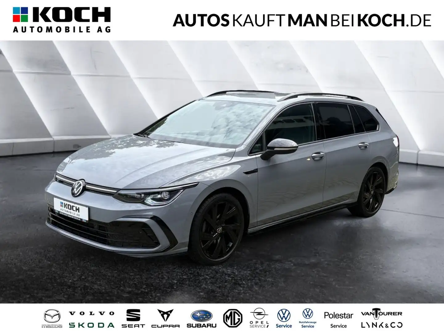 Volkswagen Golf Variant 1.5 eTSI DSG R-Line SideAssist RFK Gris - 1
