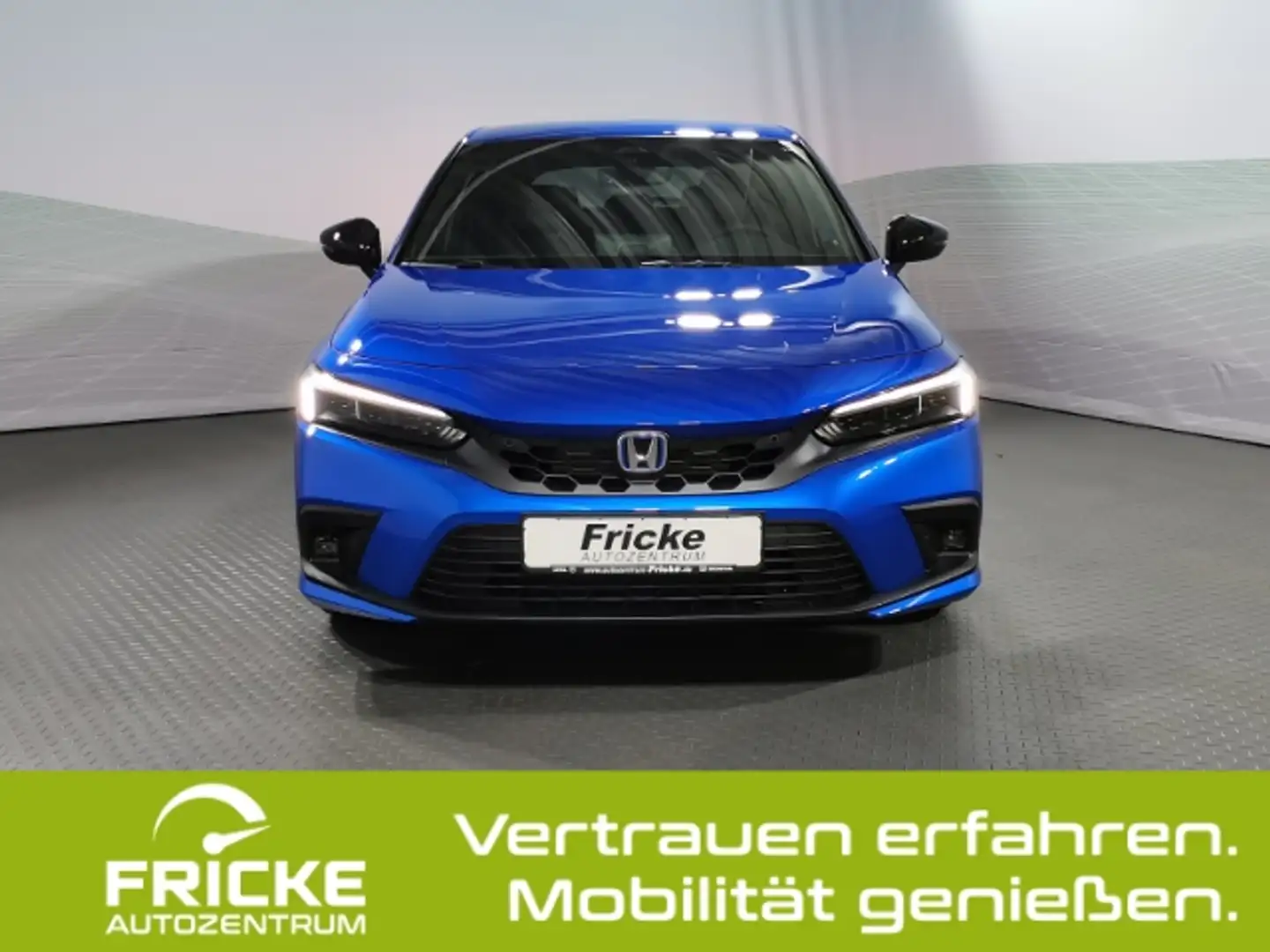 Honda Civic Hybrid Sport Automatik +Navi+LED+Keyless Blauw - 2