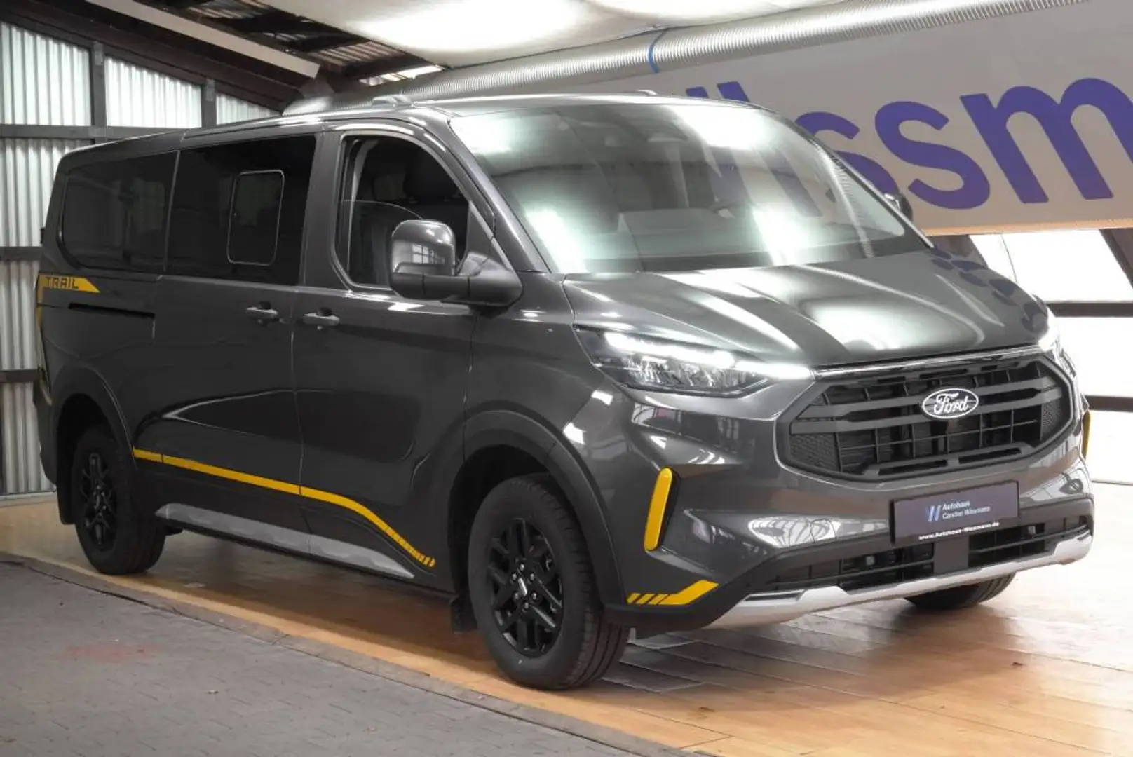 Ford Transit Custom Trail Kombi 8-Sitzer sofort L2 Grau - 1