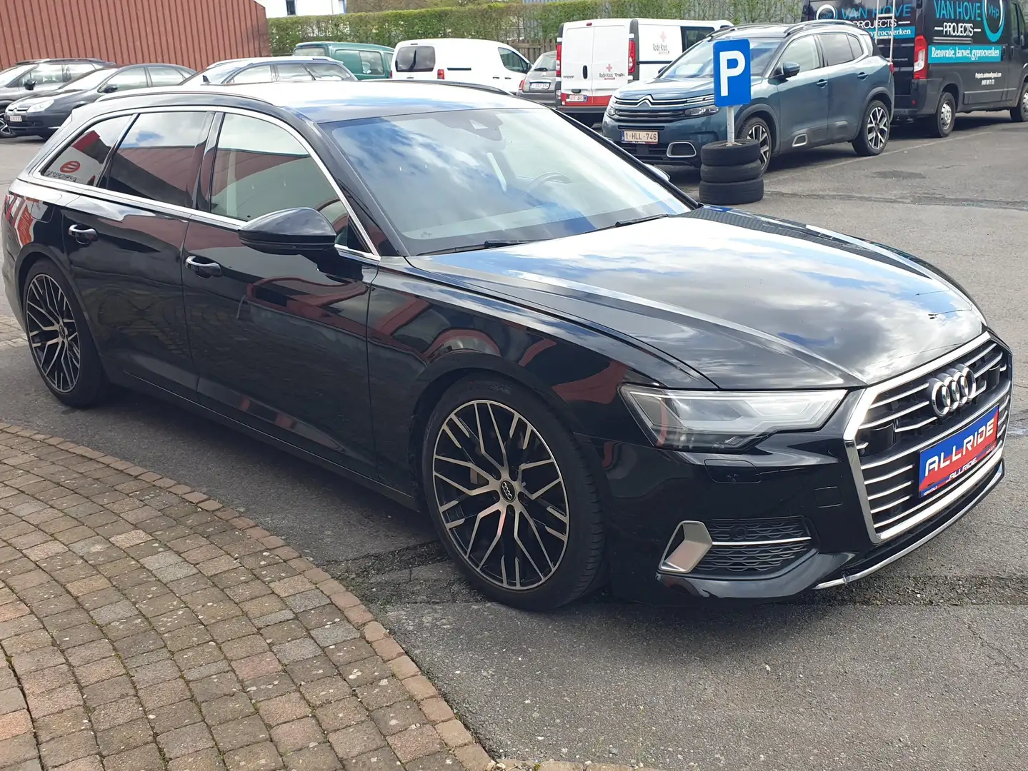 Audi A6 A6 Avant 45 TFSI S tronic design Zwart - 2