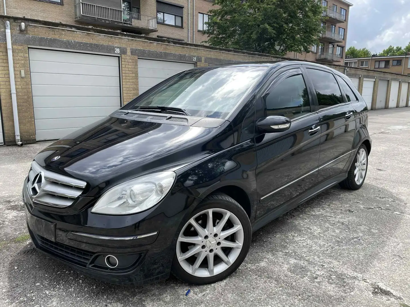 Mercedes-Benz B 200 B 200 NAVIGATIE AUTOMAAT BLANCO GEKEURD Zwart - 1