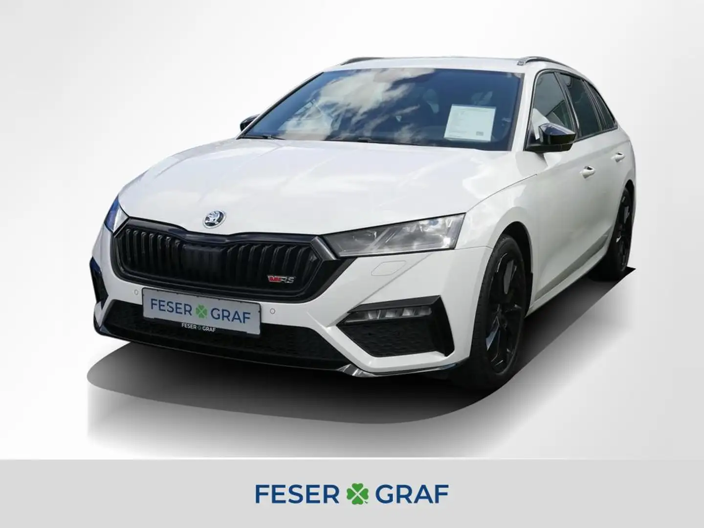 Skoda Octavia Combi RS 2.0 TSI DSG LED AHK NAVI SHZ Weiß - 1