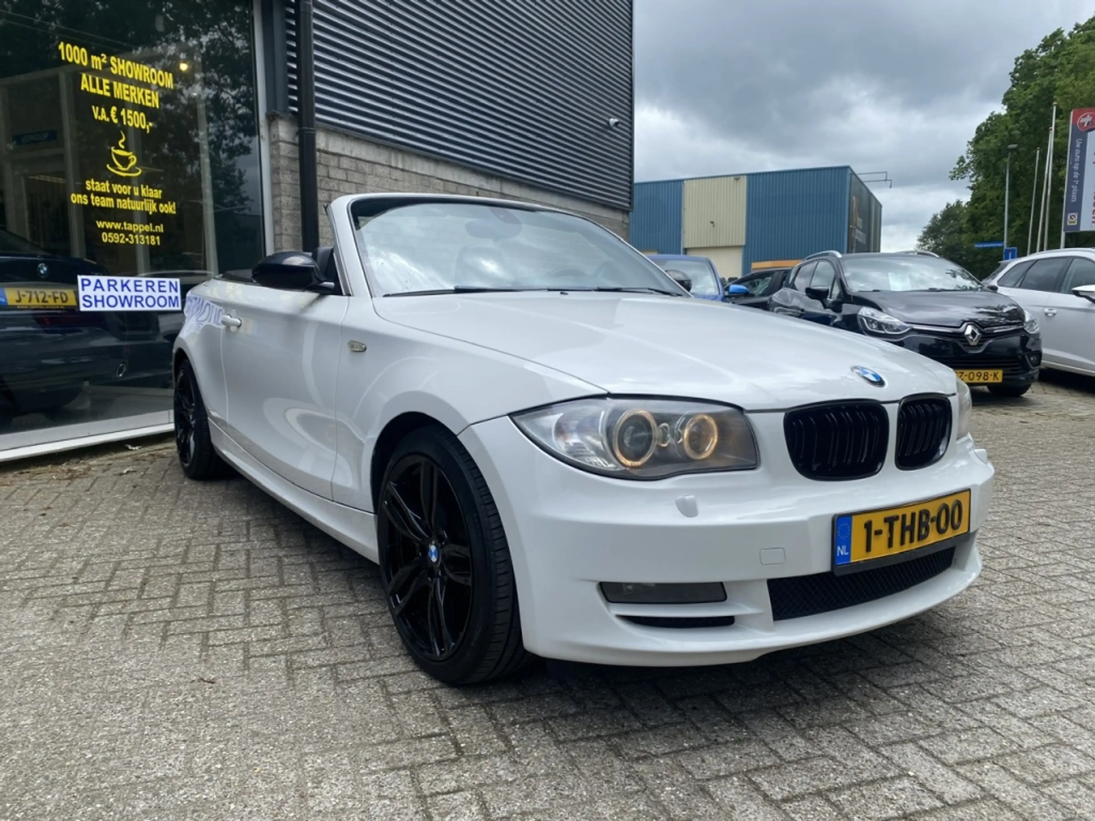 BMW 118 1-serie Cabrio 118d High Executive supernette auto — photo 3
