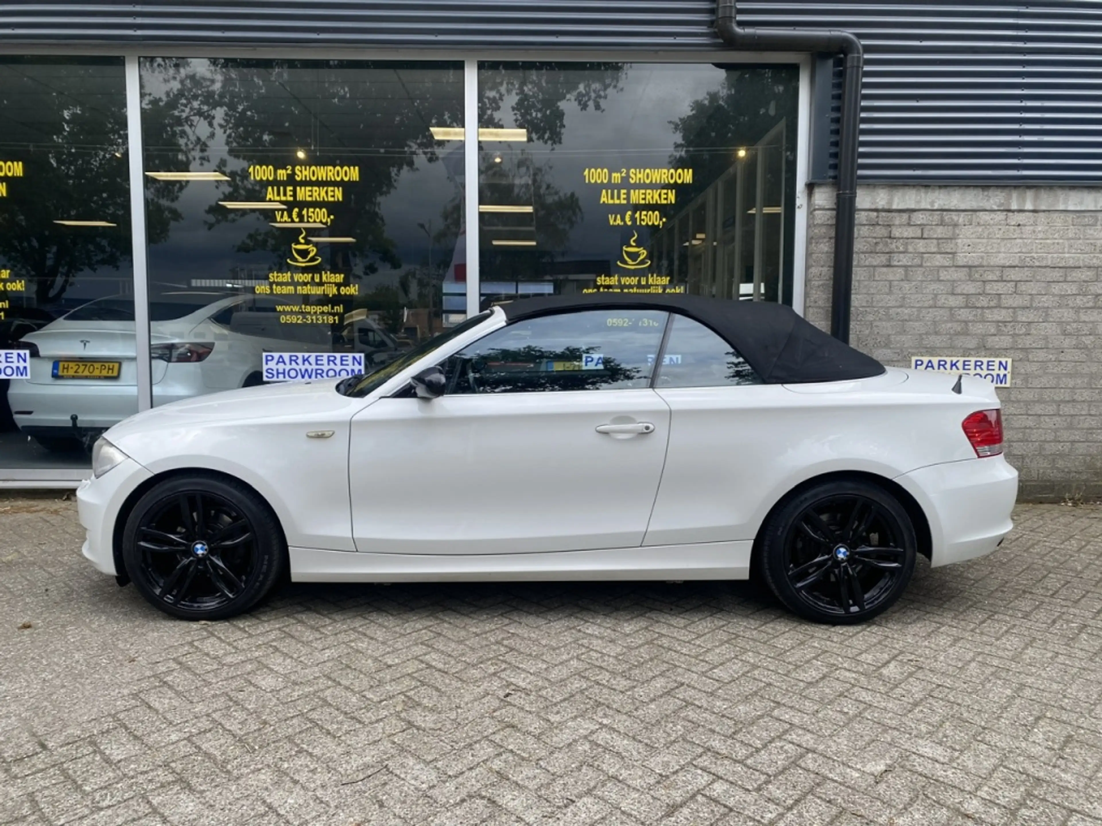 BMW 118 1-serie Cabrio 118d High Executive supernette auto — photo 18