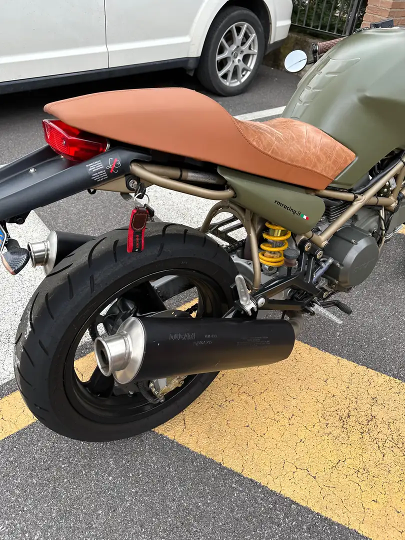 Ducati Monster 600 Mod. Black Edition rivisitata e migliorata Yeşil - 1